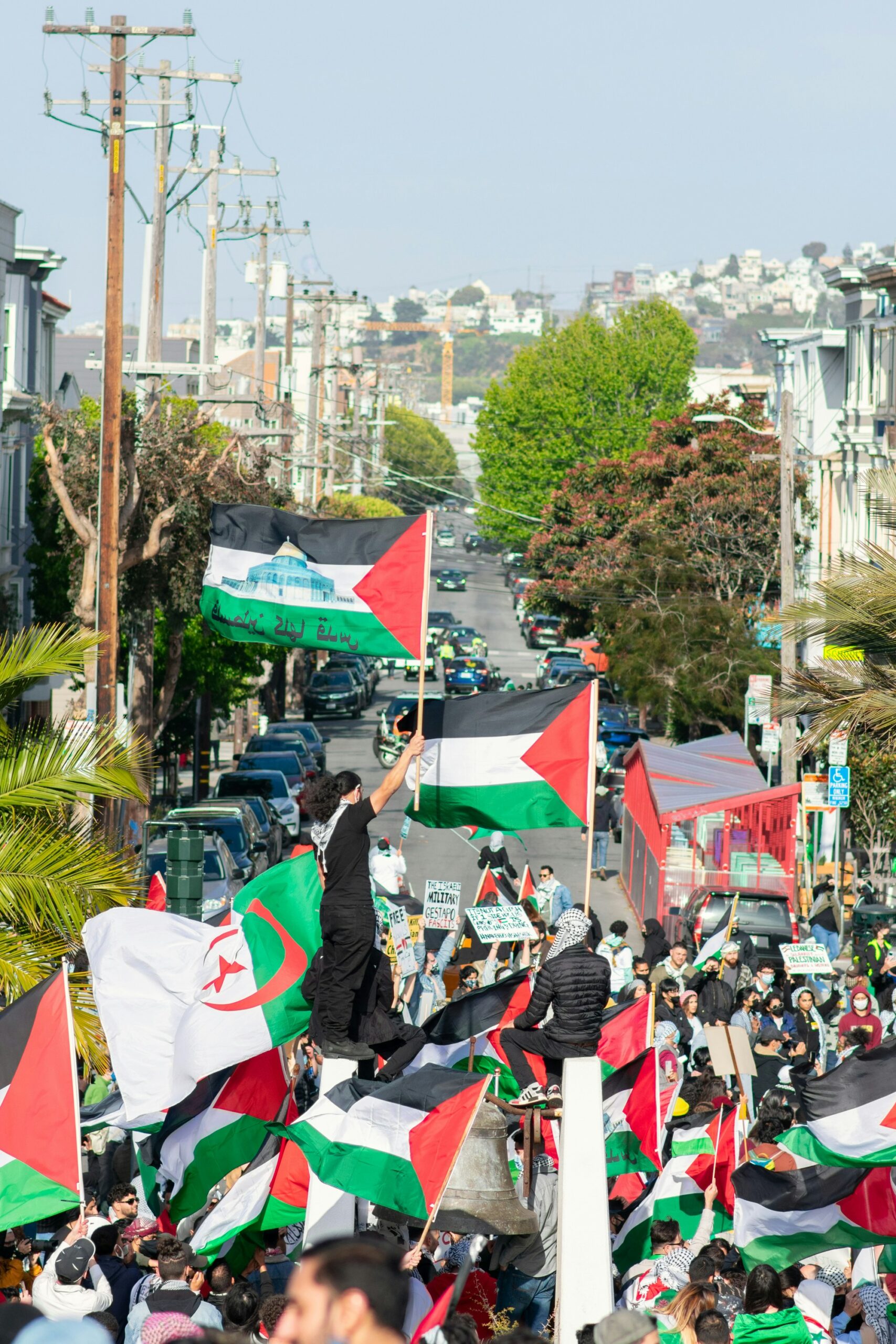 people gathering on street during daytime