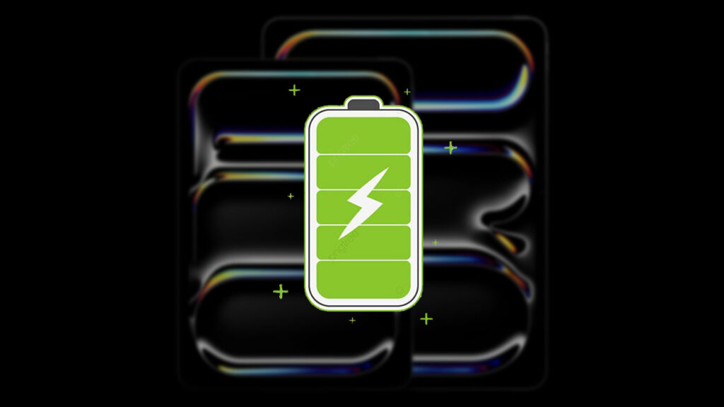 a green battery with lightning bolt