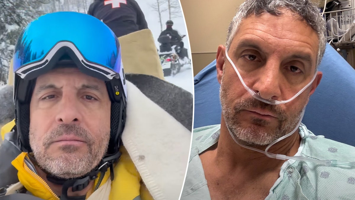 #Mauricio Umansky, Skiing Injury, Emergency Surgery, Clavicle Break, Hospital, Aspen, Recovery, Helmet, Safety, Real Housewives of Beverly Hills