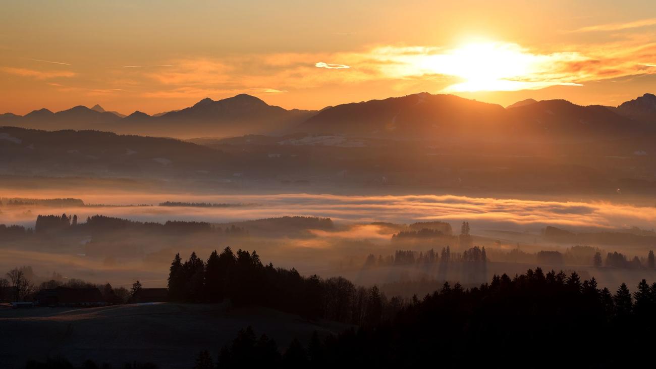 Bavaria, Weather, Forecast, Rain, Clouds, Sunshine, Frost, Glättegefahr, Nebel, Temperatures, DWD