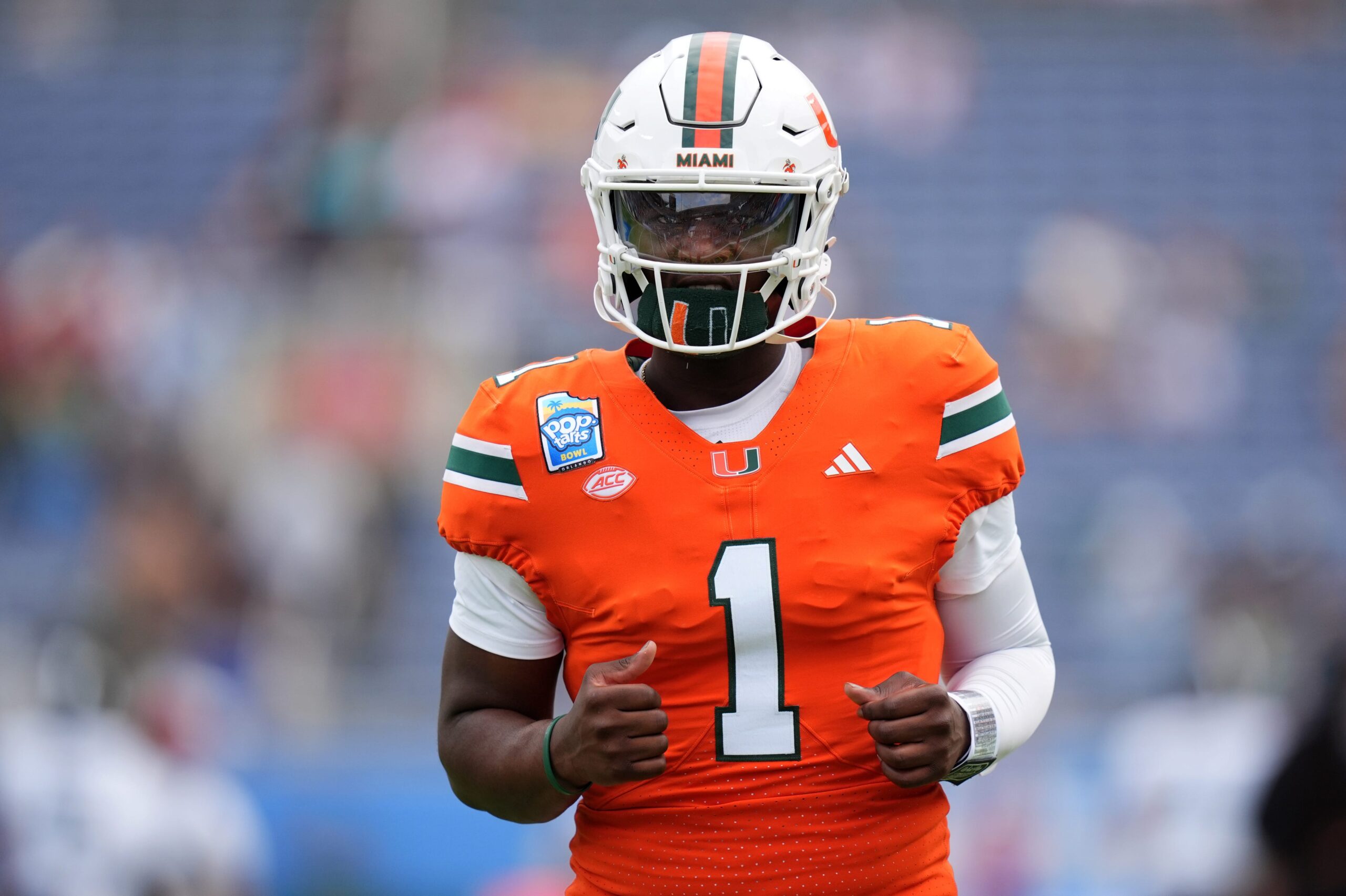 Cam Ward, NFL Combine, Quarterback prospects, 2025 NFL Draft, Patrick Mahomes, Josh Rosen, Emory Williams, Chip on the shoulder mentality, Davey OBrien Award
