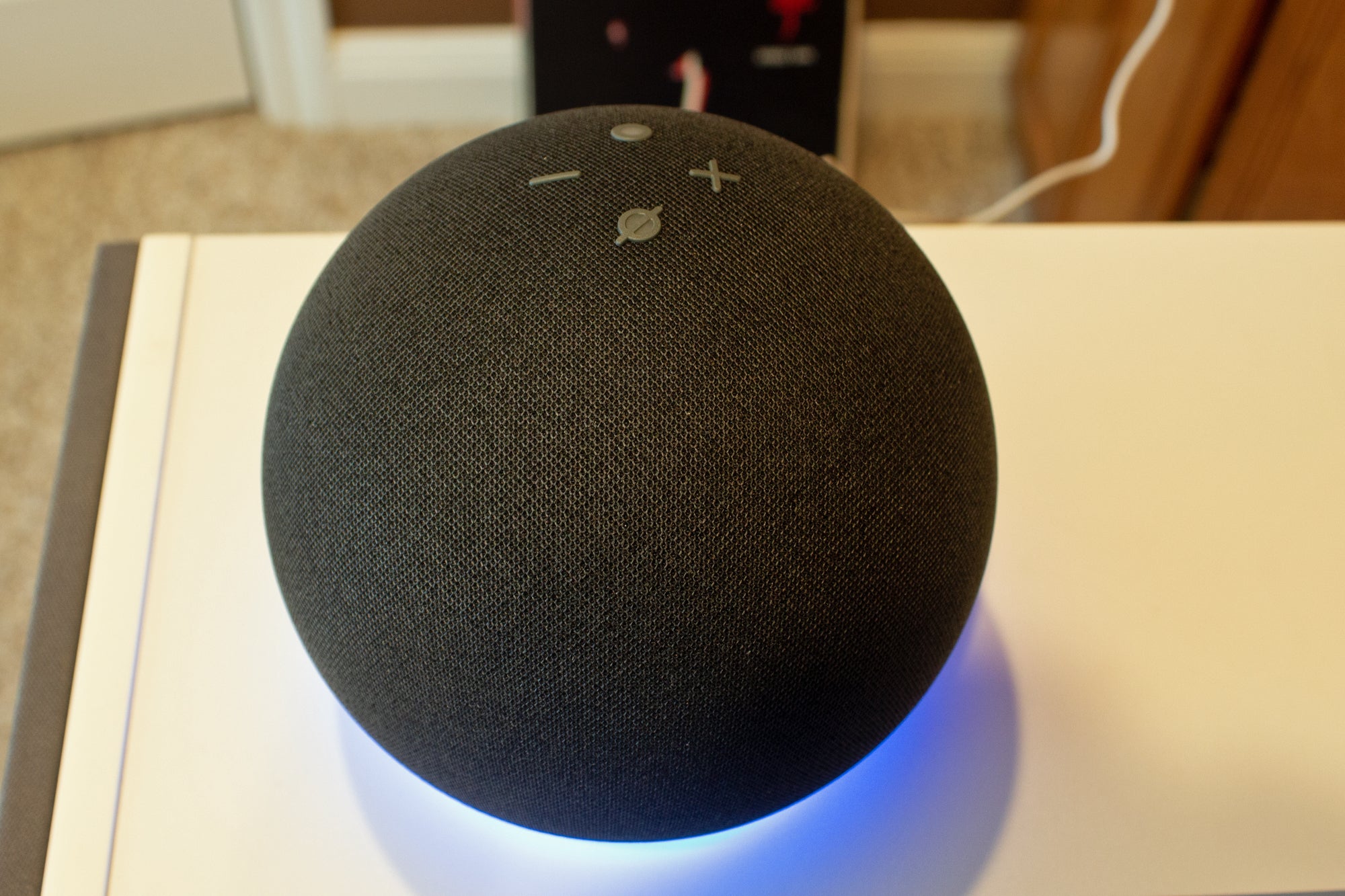 Echo (4th Gen), Amazon, Smart speakers, Smart home hub, Zigbee, Bluetooth Low Energy, Sonos One, Nest Audio, Google Home Max, Philips Hue, Sidewalk, Alexa Guard, Alexa Guard Plus, smart home, home security