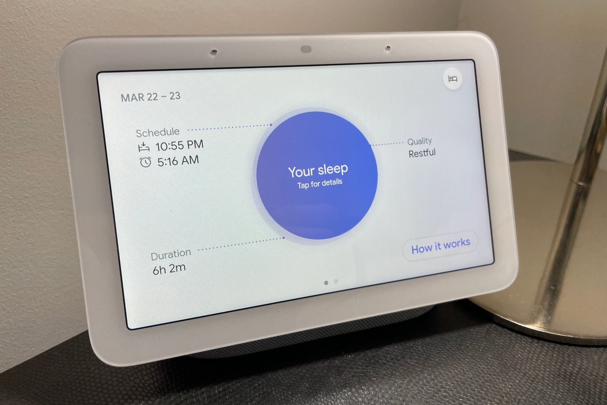 Google Nest Hub, smart display, sleep sensing, Google Assistant, smart home control, entertainment, photo frame