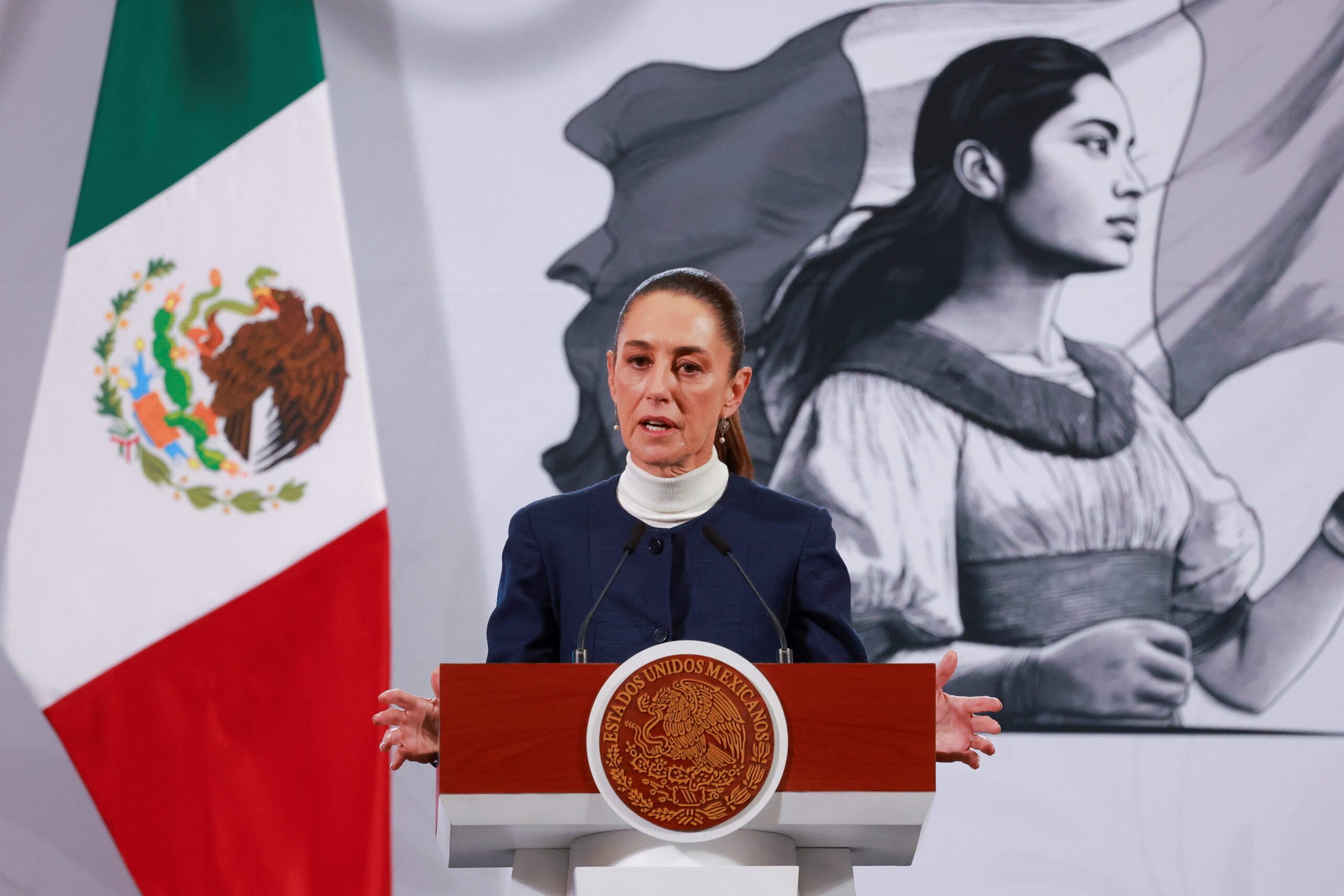 Claudia Sheinbaum, Gulf of America, Gulf of Mexico, Google, Maritime law, Mexico, President Donald Trump, USA TODAY