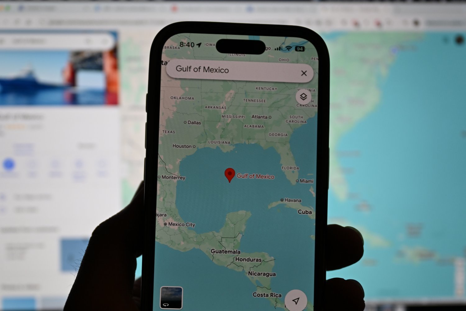 Gulf of Mexico, Gulf of America, Mexico, Cuba, United Nations Convention on the Law of the Sea, Google Maps, Kashmir, Associated Press, Trump administration, sycophants, Meta