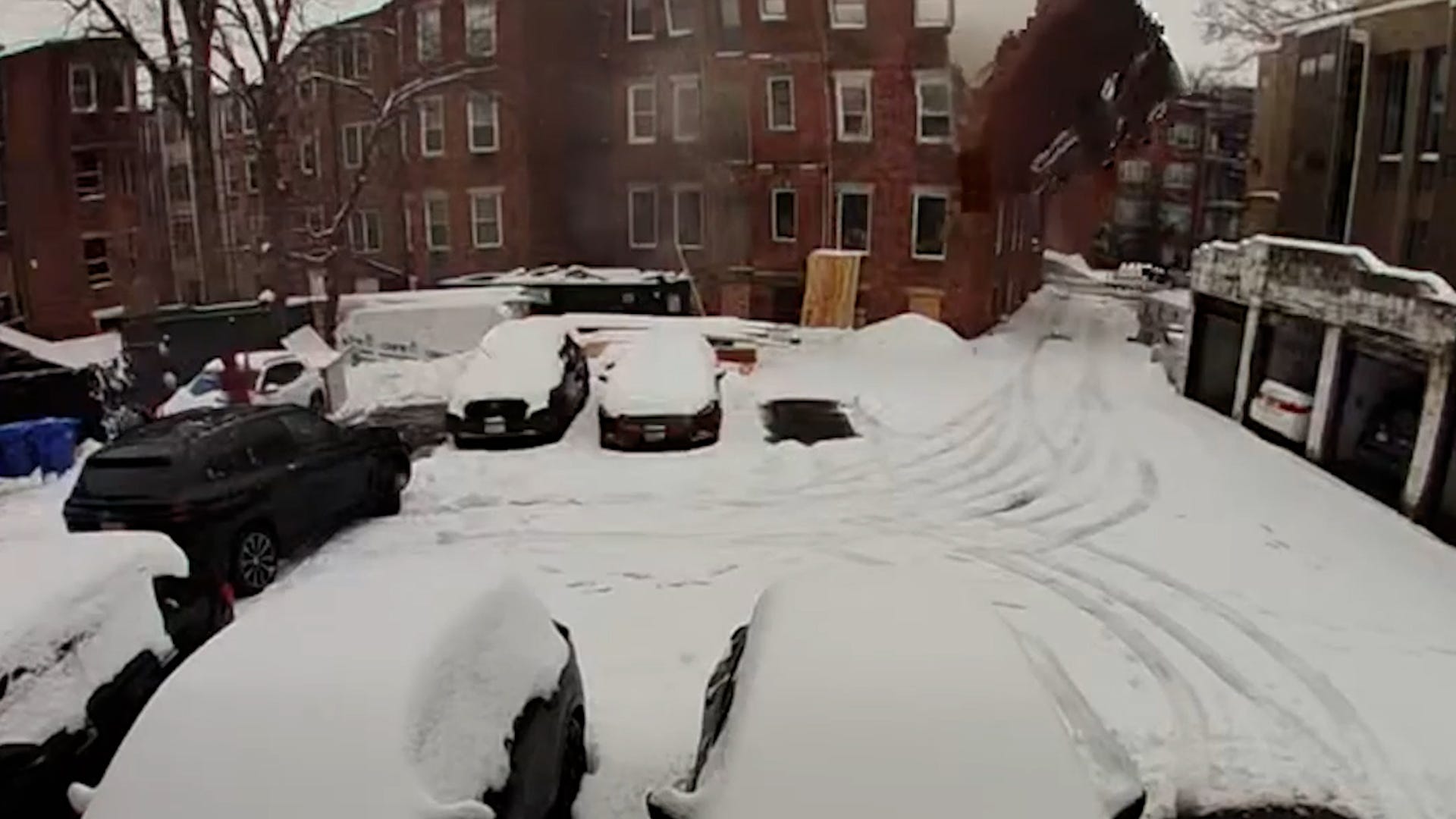 Apartment Building Collapse, Brookline Massachusetts, Building Collapse, Snow, Displacement, Injuries, Construction, Vacant, Cause, Investigation, Safety