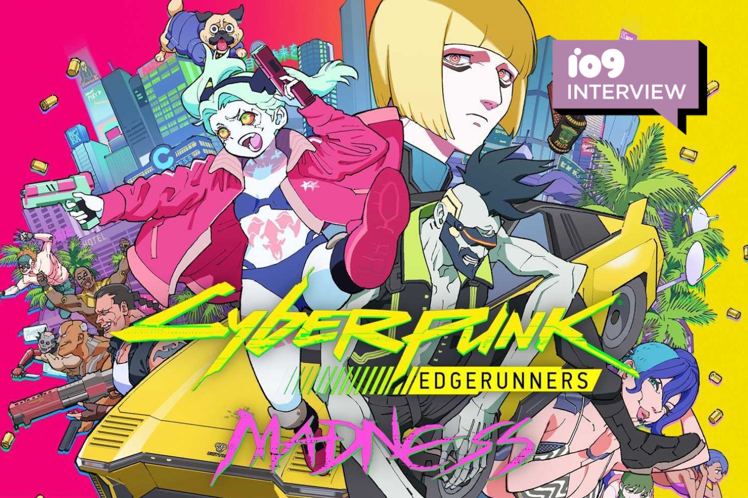 Cyberpunk: Edgerunners, Cyberpunk 2077, Netflix, Anime, Manga, Prequel, Rebecca, Pilar, Bartosz Sztybor, Kadokawa, Asano
