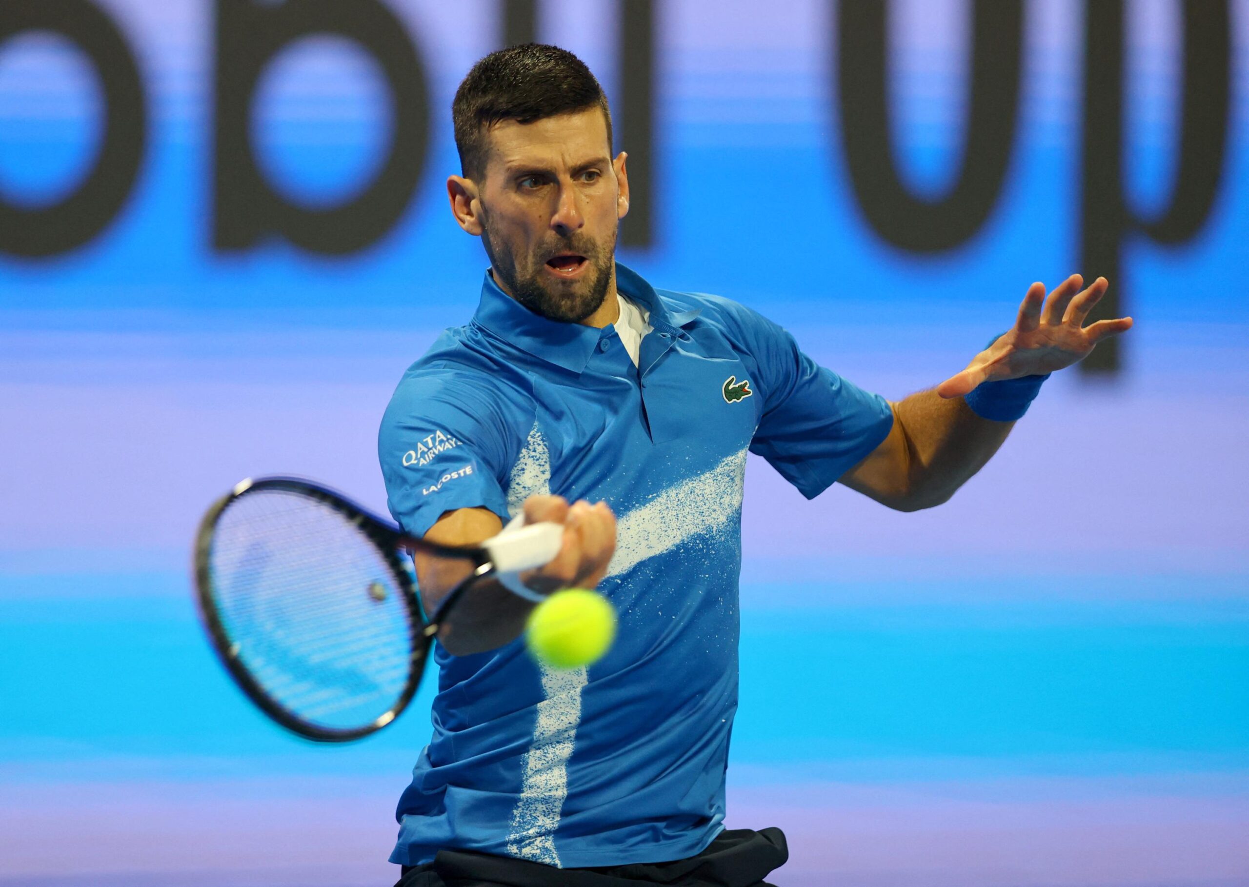 Novak Djokovic, Doha 2023, Tennis, Matteo Berrettini, Felix Auger-Aliassime, Stefanos Tsitsipas, Hamad Medjedovic