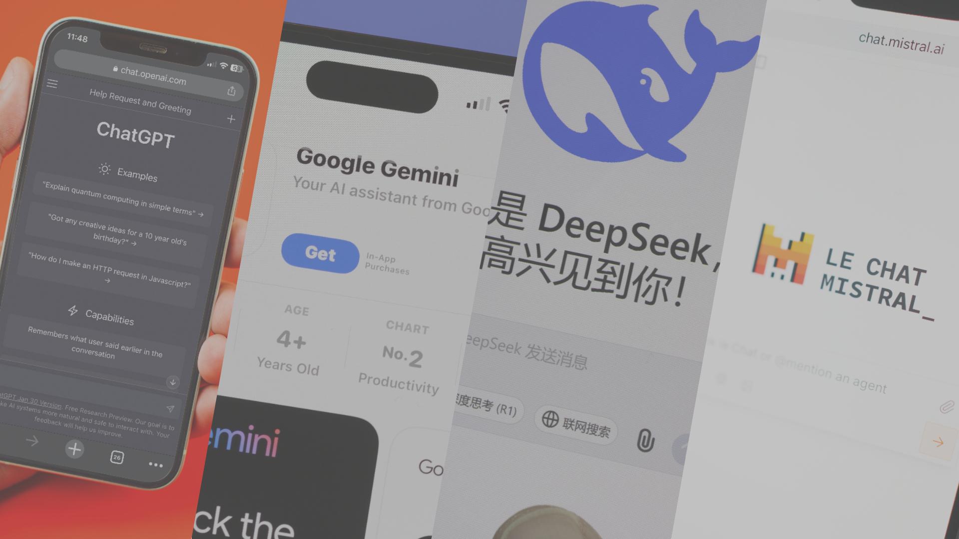 AI, Artificial Intelligence, Generative AI, ChatGPT, Gemini, DeepSeek, Le Chat, Grok-3, Elon Musk, OpenAI, Performance, Security