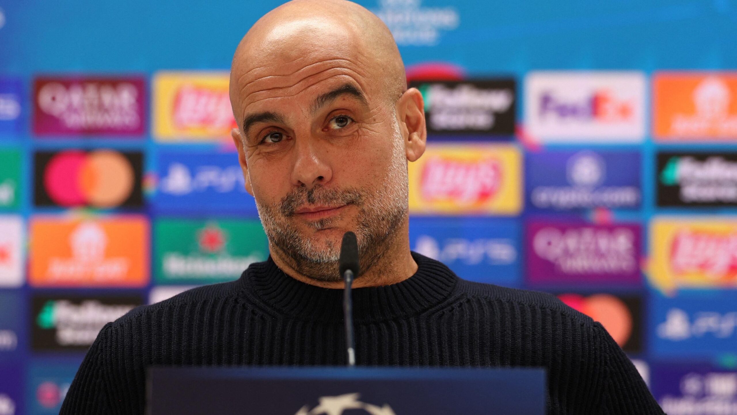 Manchester City, Real Madrid, Champions League, Pep Guardiola, Erling Haaland, Bernardo Silva, Santiago Bernabéu