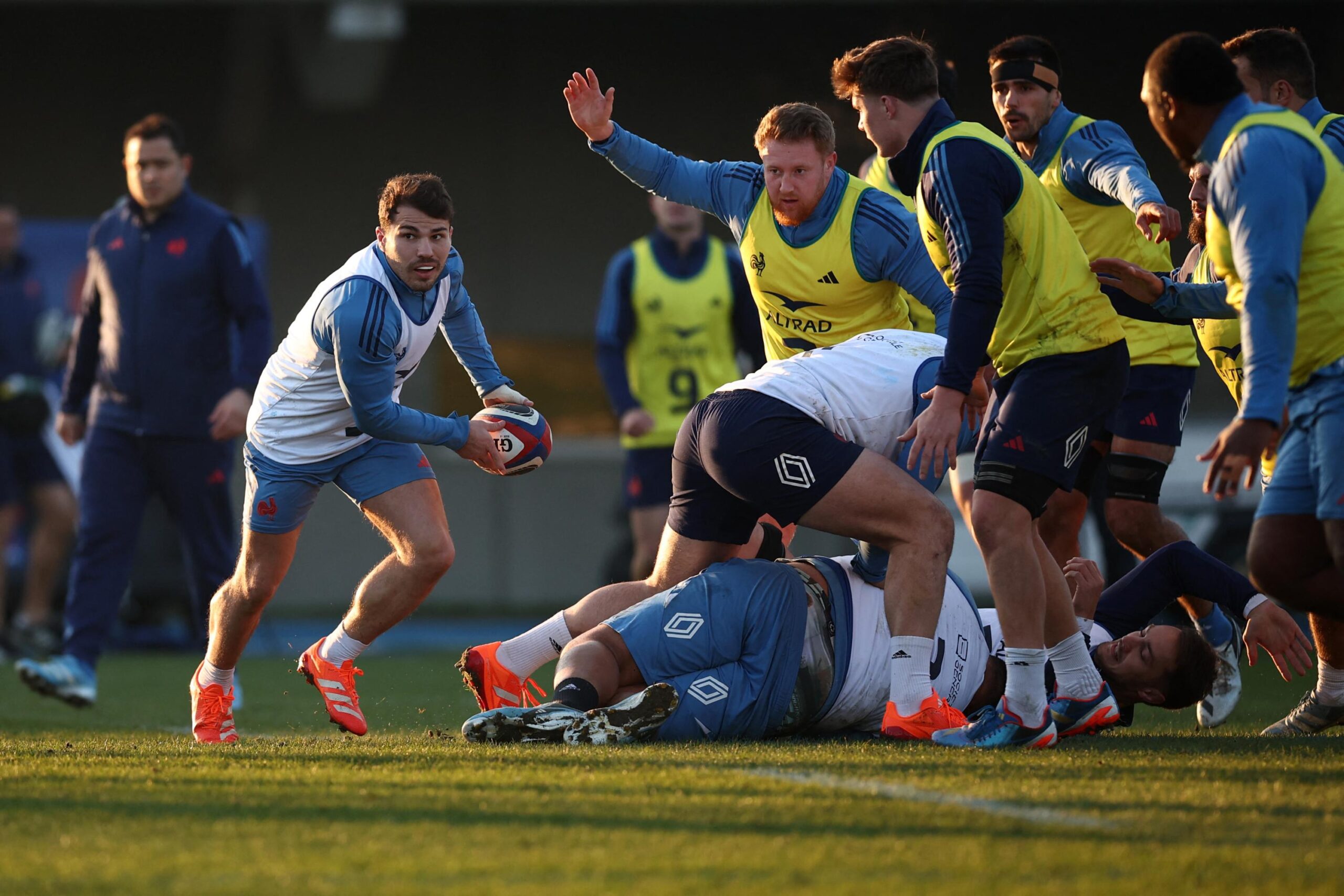 Damian Penaud, Italy, France rugby, XV de France, Laurent Sempéré, Fabien Galthié, Matthieu Jalibert, England, Twickenham, Rugby
