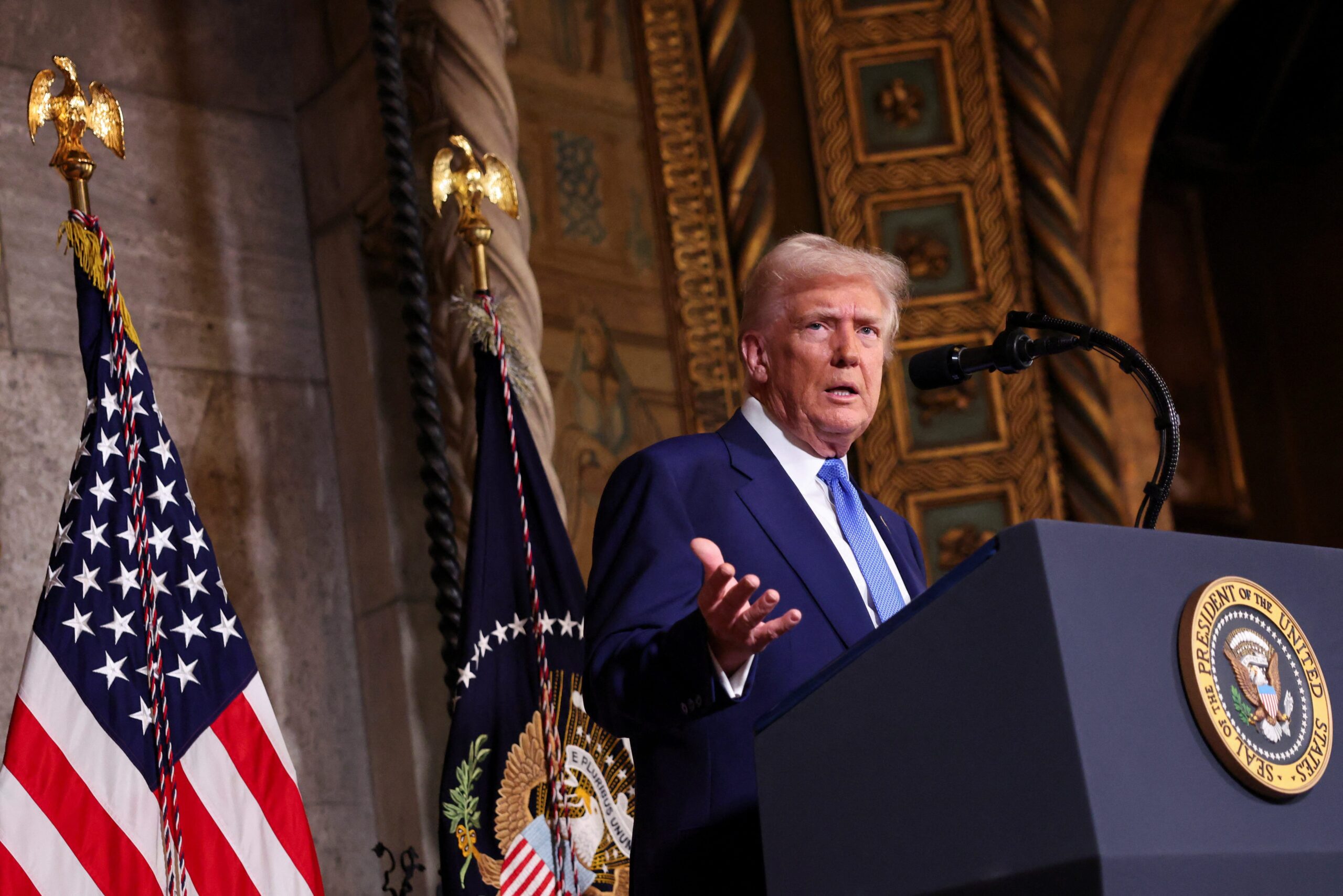 Donald Trump, Justice Department, Biden-era U.S. attorneys, politicization, termination, Truth Social, White House, resignations, U.S. attorneys, top federal law enforcement officers, shake-ups, career Justice Department officials, 