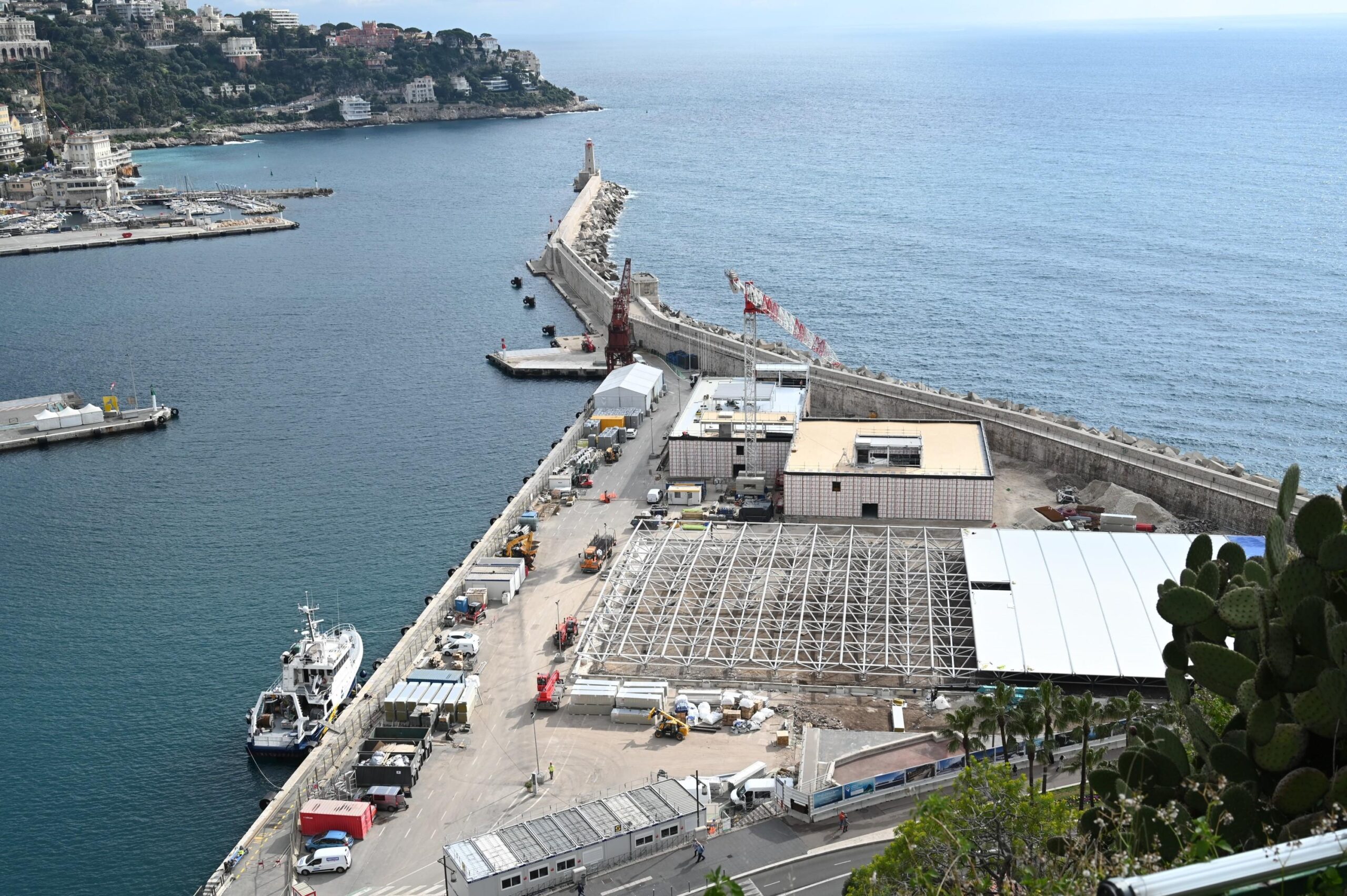 Nice, Congress center, Semi-temporary, UNOC 3, GL Events, Maritime station, Port, Olympics 2030, Financing
