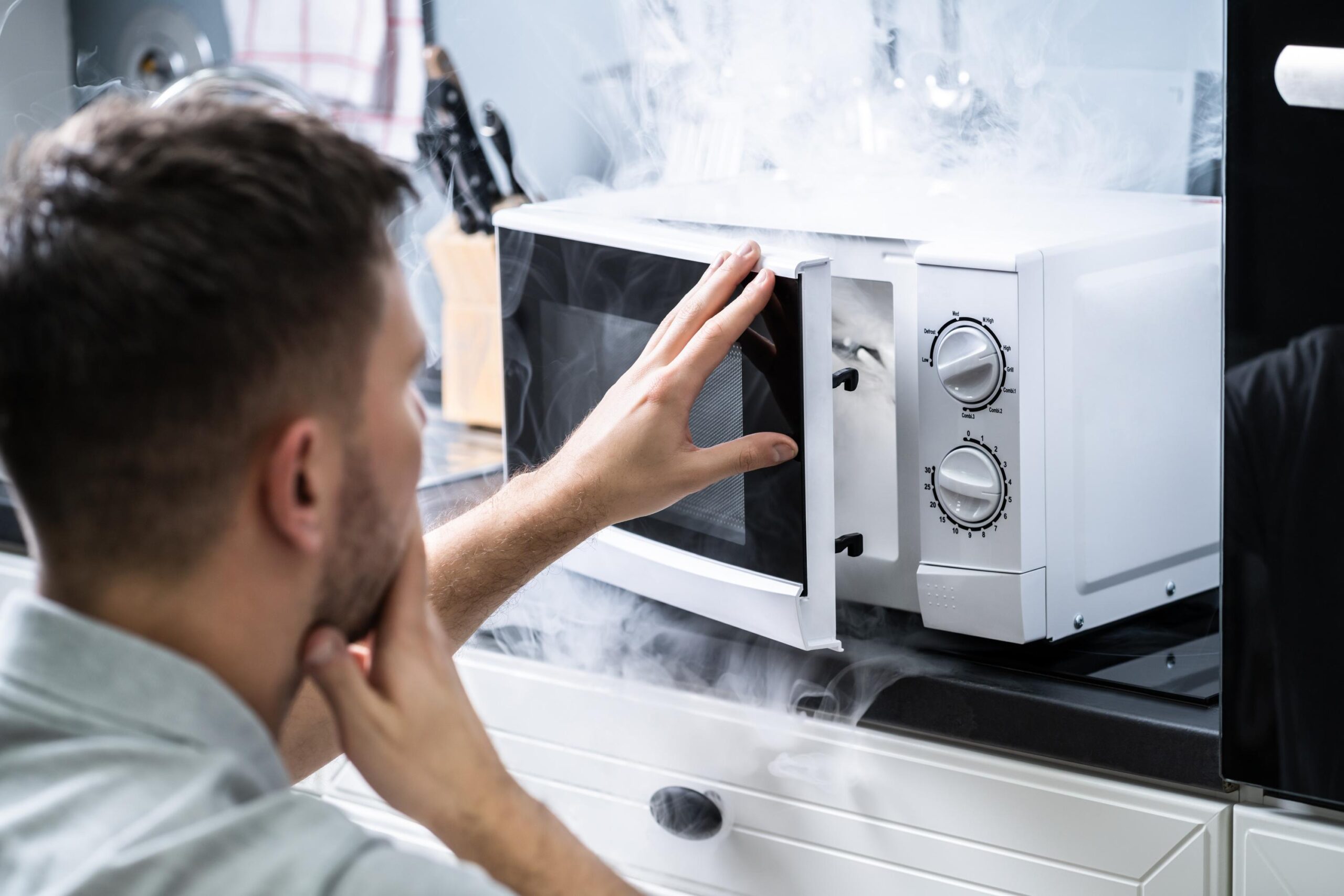 Microwave Placement, Appliance Safety, Kitchen Design, Fire Hazards, Electrical Risks, Optimal Performance, Ventilation, Encasement, Accessibility, Ergonomics