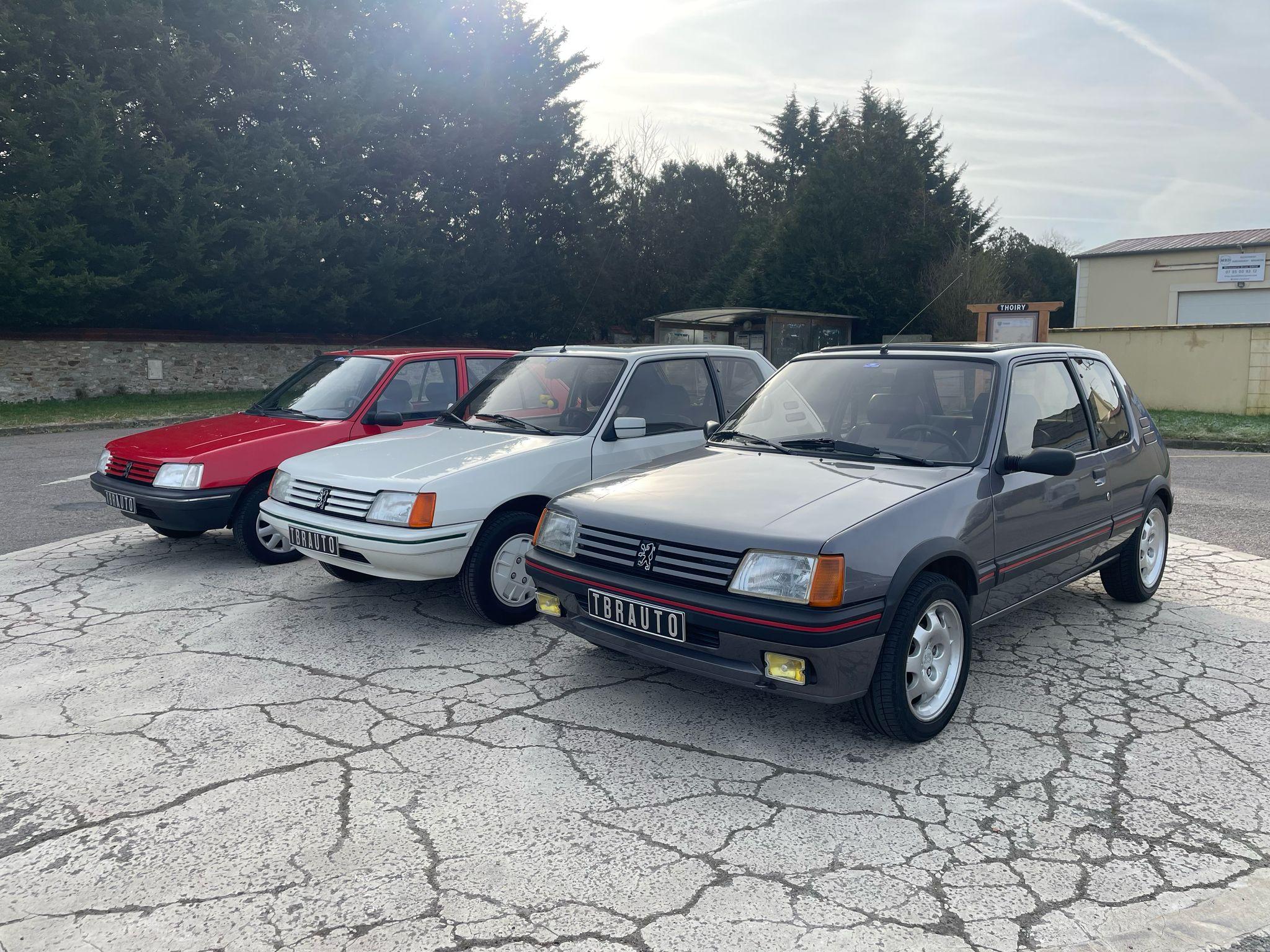 Peugeot 205, classic cars, collectible cars, investment, 40th anniversary, passion, Citroen 2CV, Renault 4L, 1980s cars