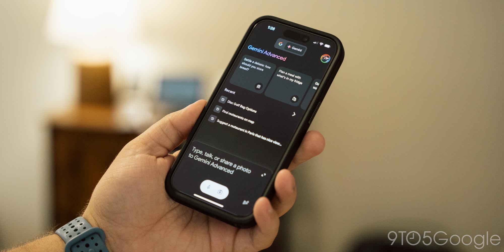 Google, Gemini, iOS, Google app, Gemini app, Gemini Live, Email, Pop-up, App Store