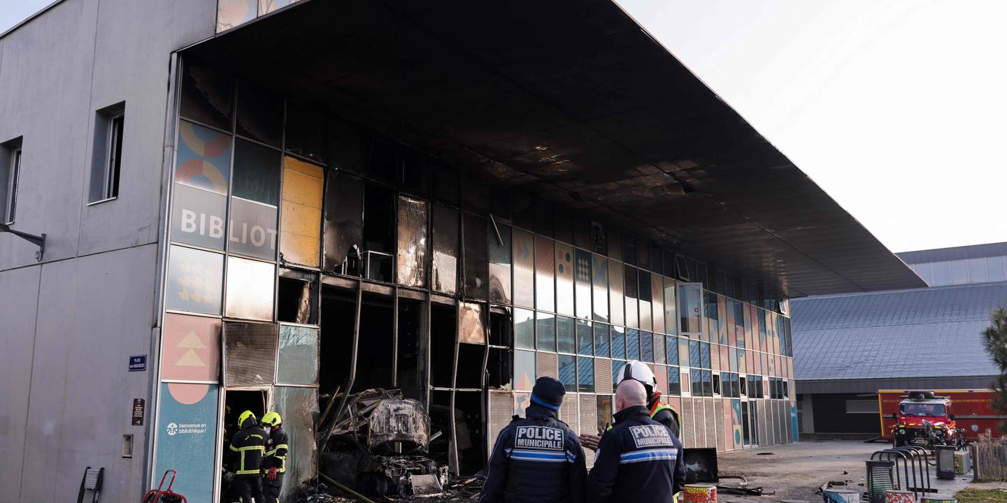 Library, Arson, Grenoble, Police violence, Vandalism