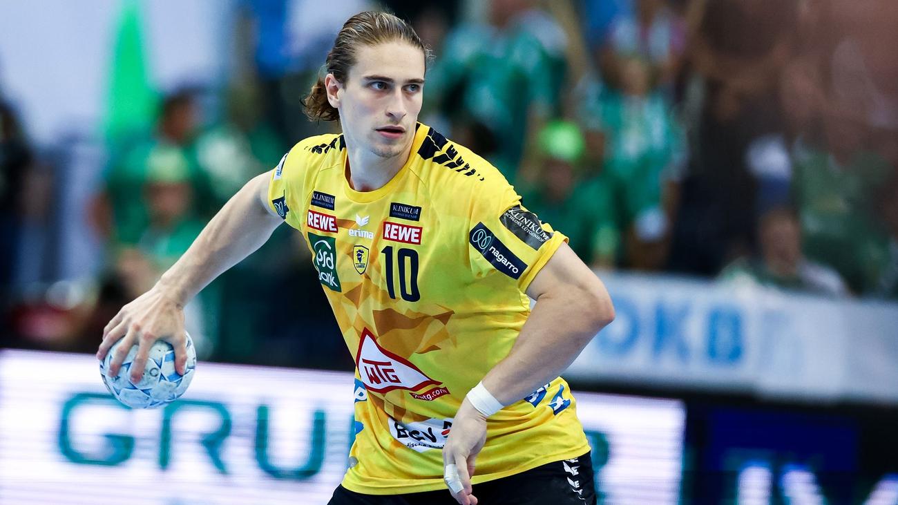 Rhein-Neckar Löwen, handball, national player, Juri Knorr, Mathias Larson, Bundesliga, Elverum Handball, Uwe Gensheimer, Aalborg