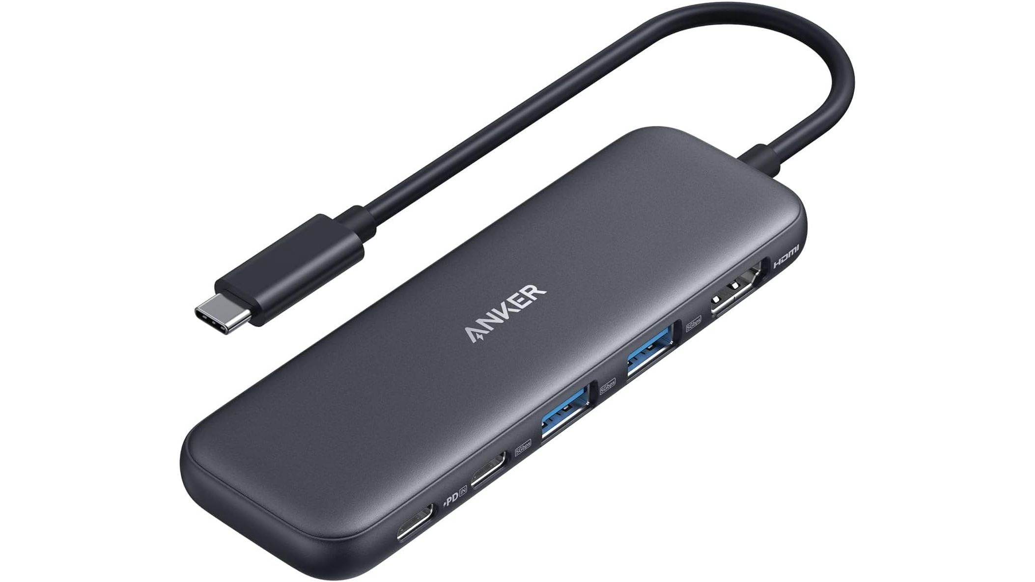 5-in-1 Anker hub, Anker 332 USB-C hub, laptop ports, Anker hub deal, Anker hub Amazon