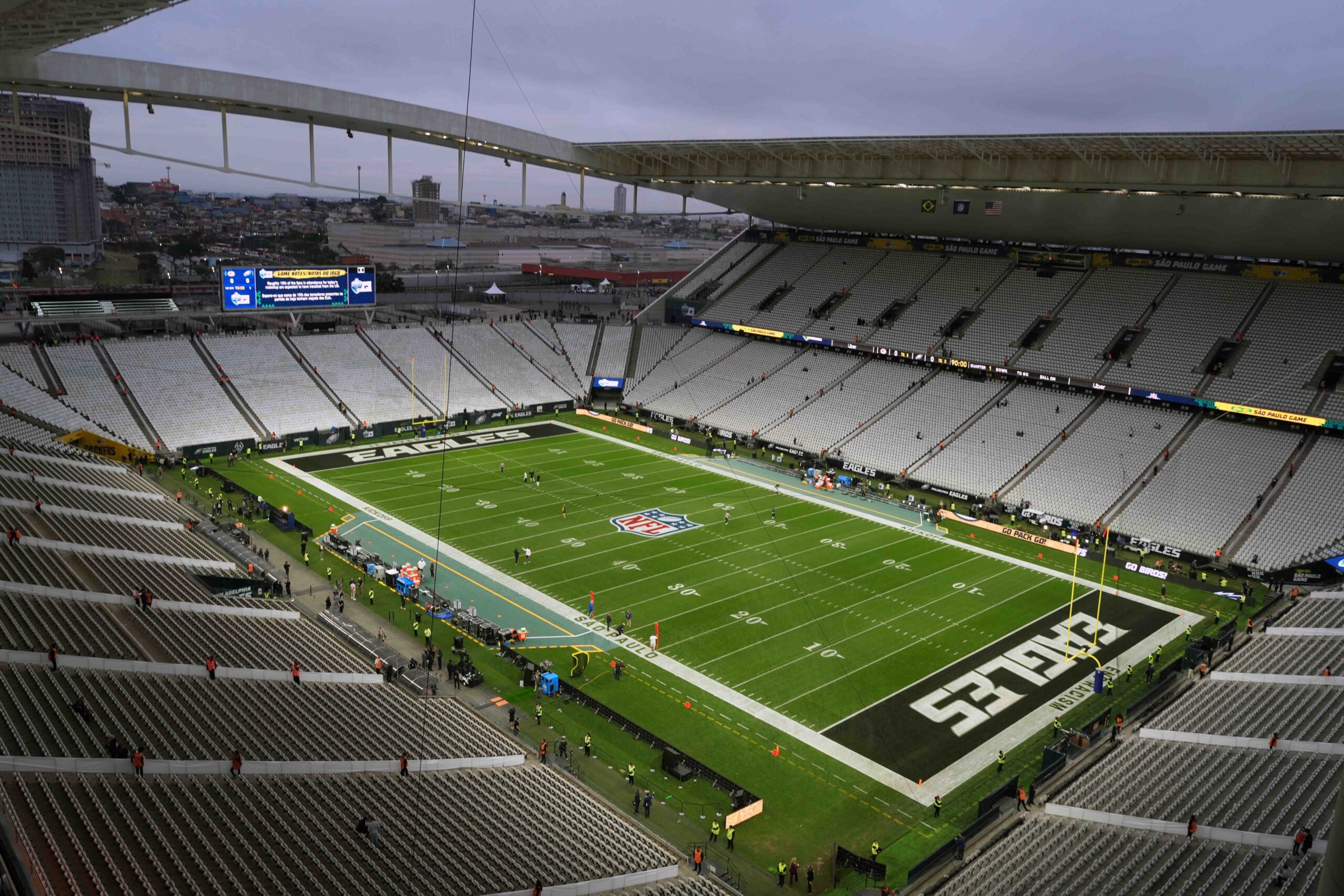 NFL Brazil Game, Chargers Home Game, NFL International Expansion, 2025 NFL Schedule, Los Angeles Chargers, São Paulo, Corinthians Arena, American Football, NFL Week 1
