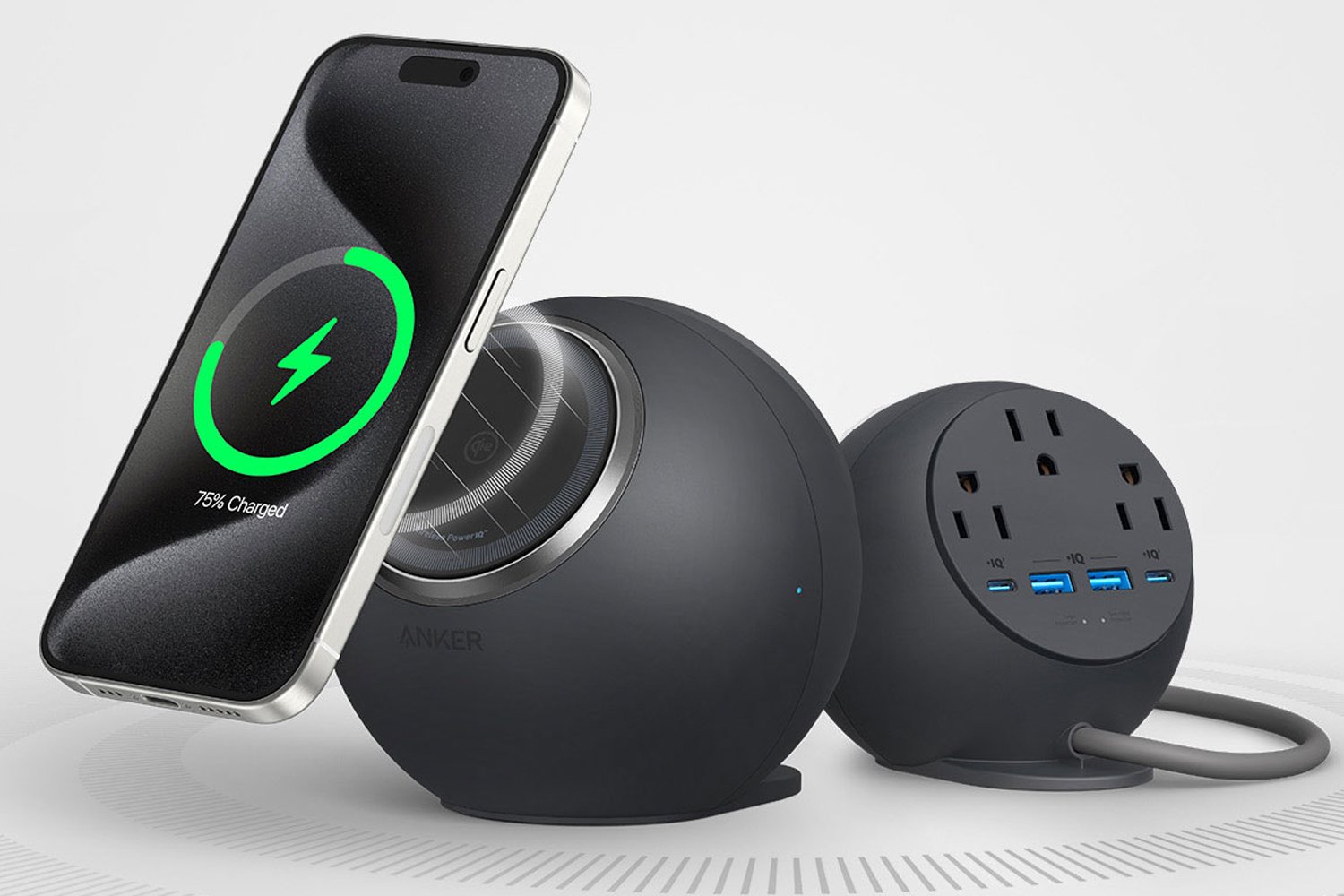 Anker MagGo 8-in-1 charger, wireless charger, USB-C charger, fast charging, 8-in-1 charging station, MagSafe charger