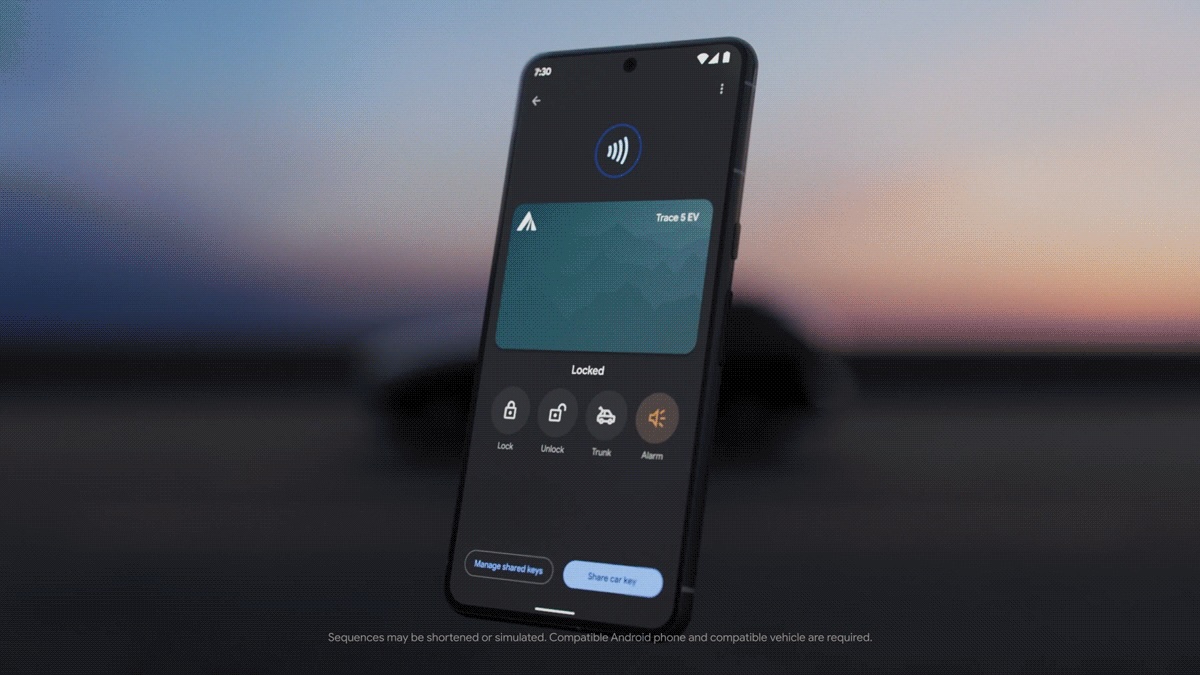 Samsung Wallet, Digital Key, keyless vehicle access, Volvo, Polestar, Galaxy devices, UWB, NFC, BLE, EAL6+ certification, Samsung Find, Polestar 4, Polestar 5
