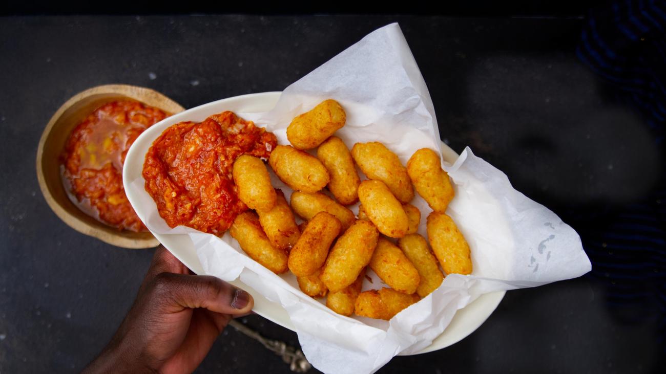 Manioc, Koutti, West African street food, Healthy snacks, Manioc croquettes, Versatile vegetables