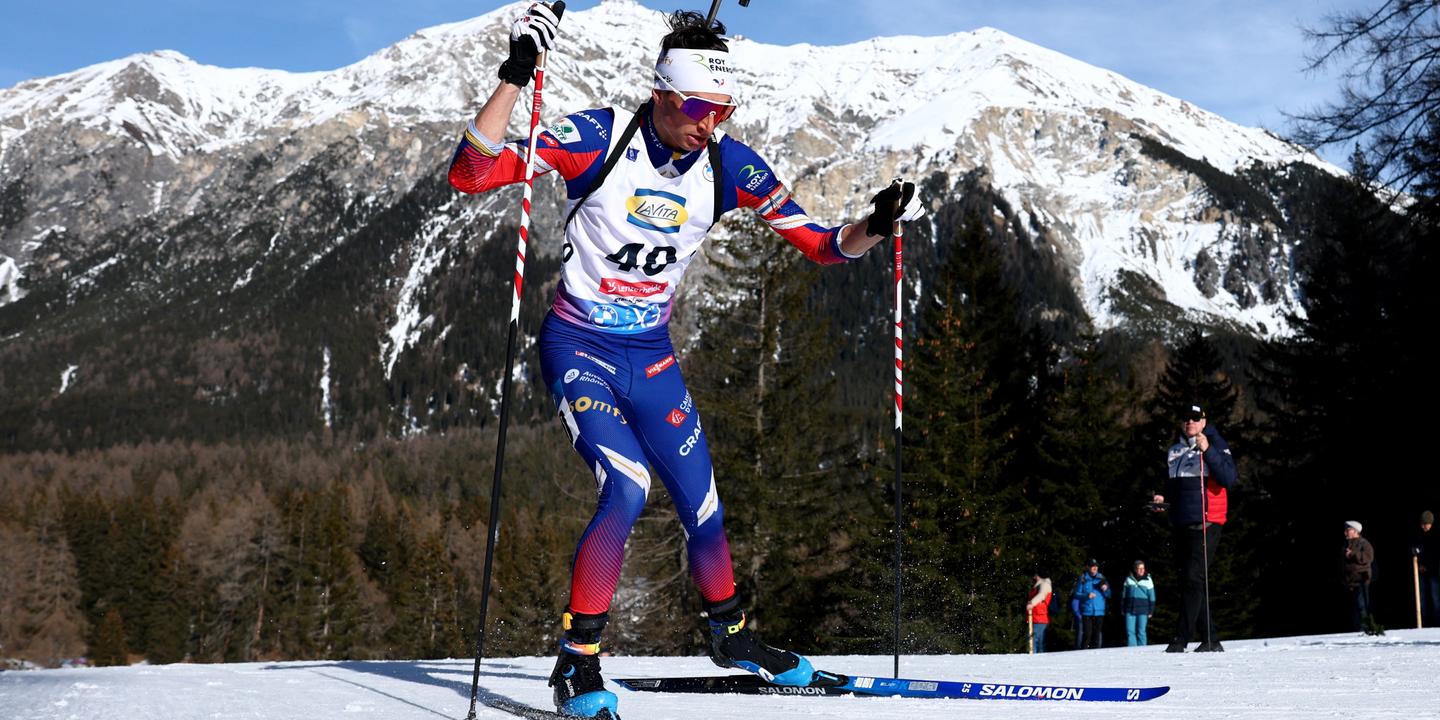 Biathlon, Eric Perrot, Lenzerheide, World Championships, Individual, Gold Medal, France, Italy, Tommaso Giacomel