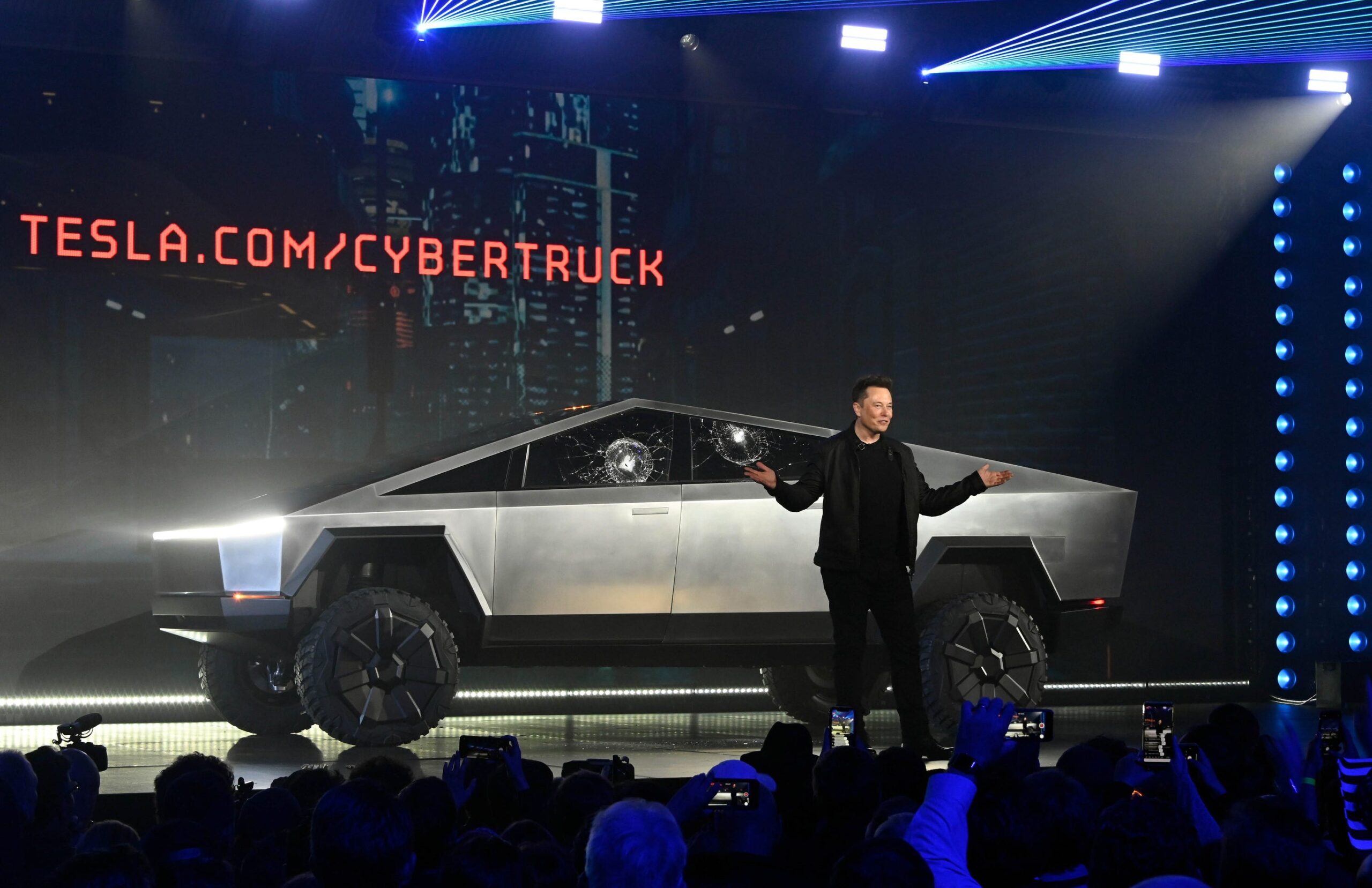 Fact check, Elon Musk, Tesla Cybertruck, LGBTQ community, satire, stolen satire, PolitiFact