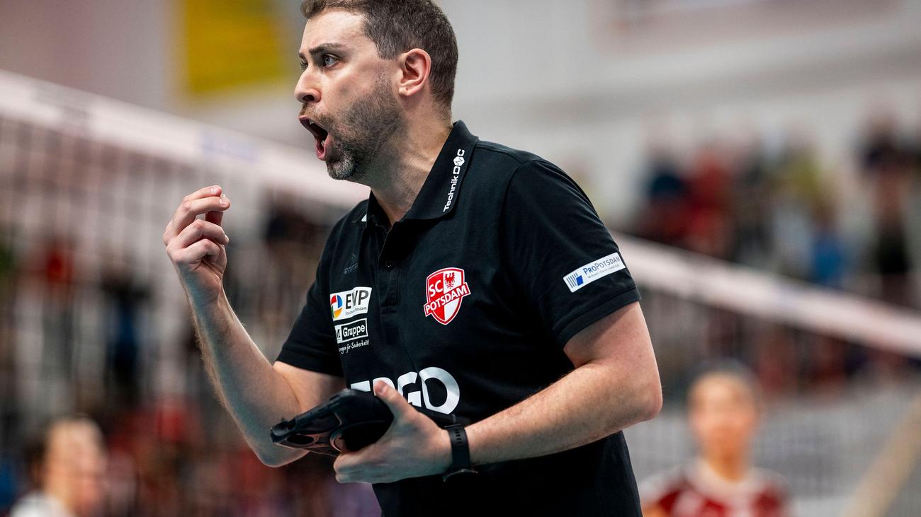 Volleyball, Europe Cup, Challenge Cup, SC Potsdam, VC Roma, Halbfinal, Danielle Harbin, Marie Schölzel, Italy, Germany