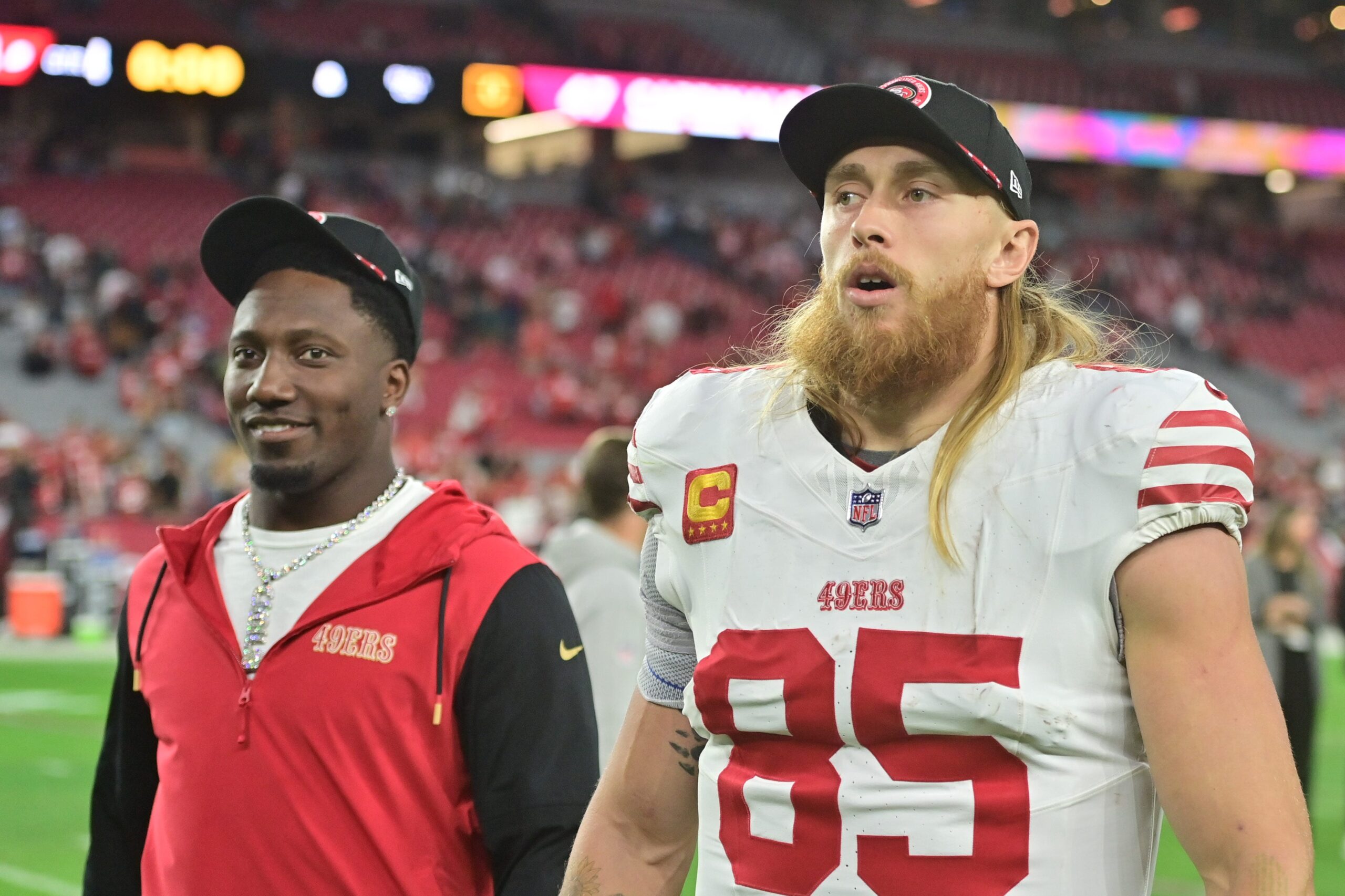 Deebo Samuel, San Francisco 49ers, NFL, Trade, George Kittle, Wide Receiver, Yards-after-catch, Versatility, Brandon Aiyuk, Jauan Jennings, Ricky Pearsall, Christian McCaffrey, NFL Offseason
