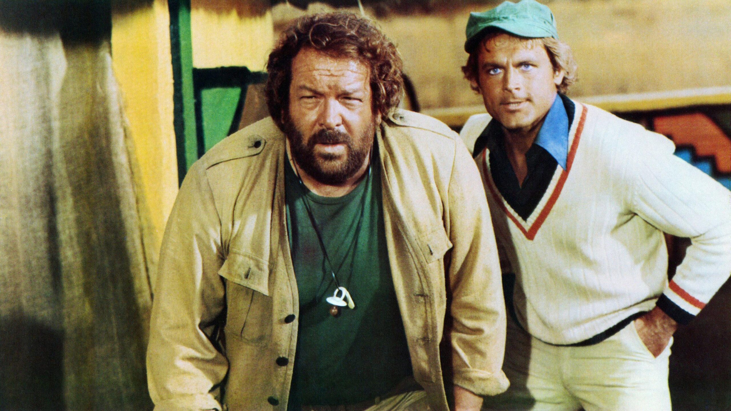 Bud Spencer, Terence Hill, Italian cinema, comedy, action, spaghetti western, Paris Premiere, documentary, farce