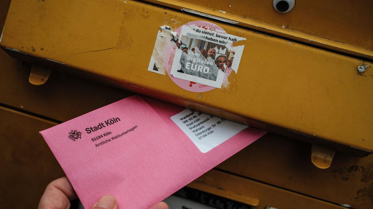 German federal election, postal voting, last date for postal voting, election letter, valid voting