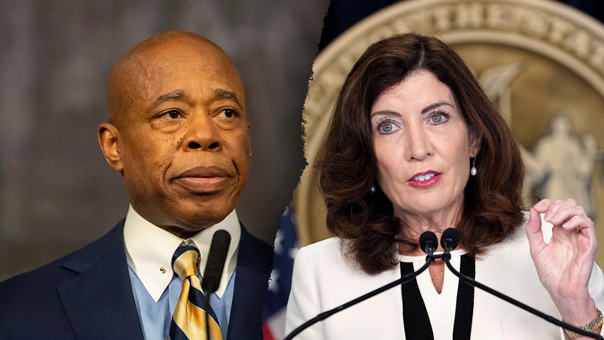 Eric Adams, Kathy Hochul, Nicole Malliotakis, New York City politics, criminal charges, Trump administration, border crisis