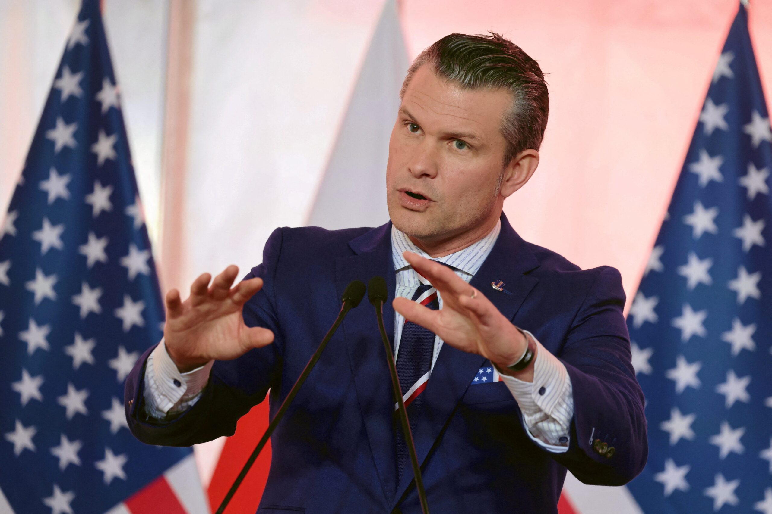 Pete Hegseth, Pentagon budget cuts, America First priorities, climate change, woke programs, Iron Dome, diversity initiatives, transgender people, Black History Month, Elon Musk, southern border, missile defense system