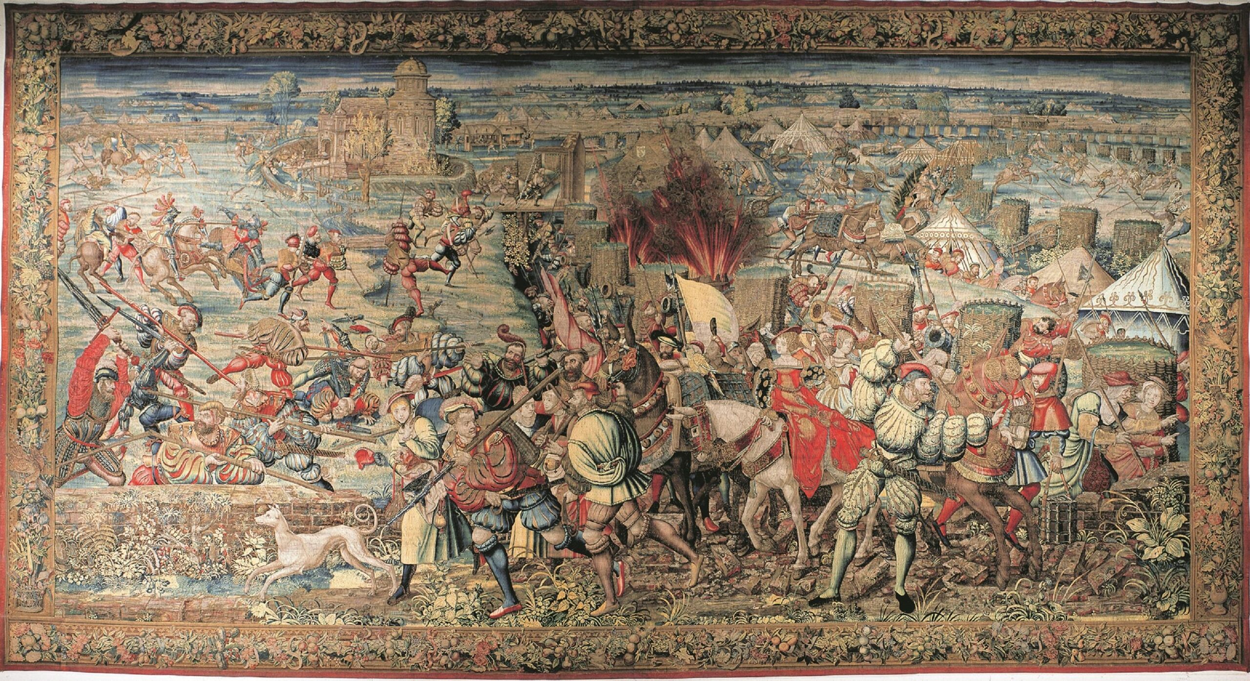 Battle of Pavia, François Ier, Charles Quint, French Wars in Italy, French defeat, historical events