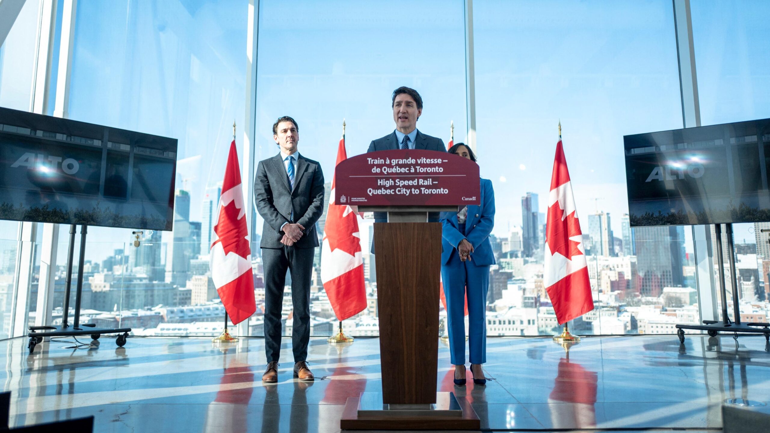 High-speed rail, TGV Alto, Canada, Infrastructure, Justin Trudeau, Quebec, Montreal, Toronto, Ontario, Ottawa