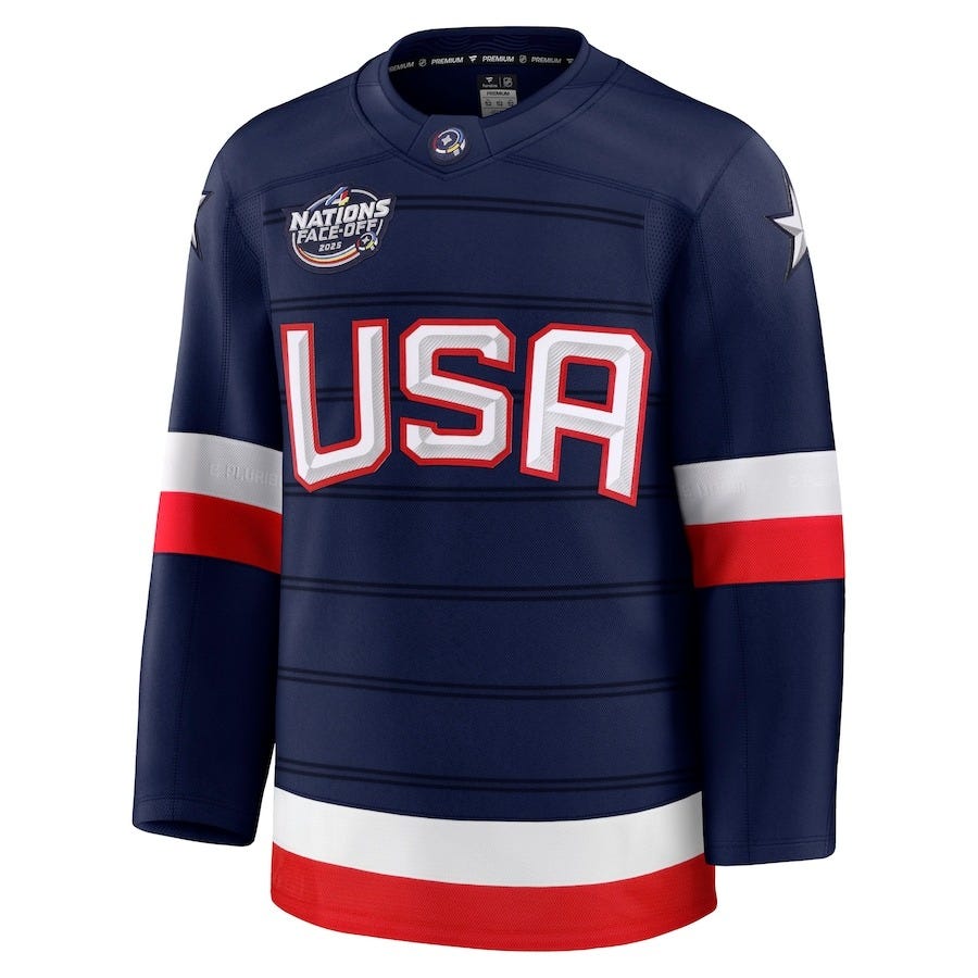 4 Nations Face-Off, USA vs. Canada, 4 Nations Hockey Gear, Team USA Hockey, USA Hockey Pride
