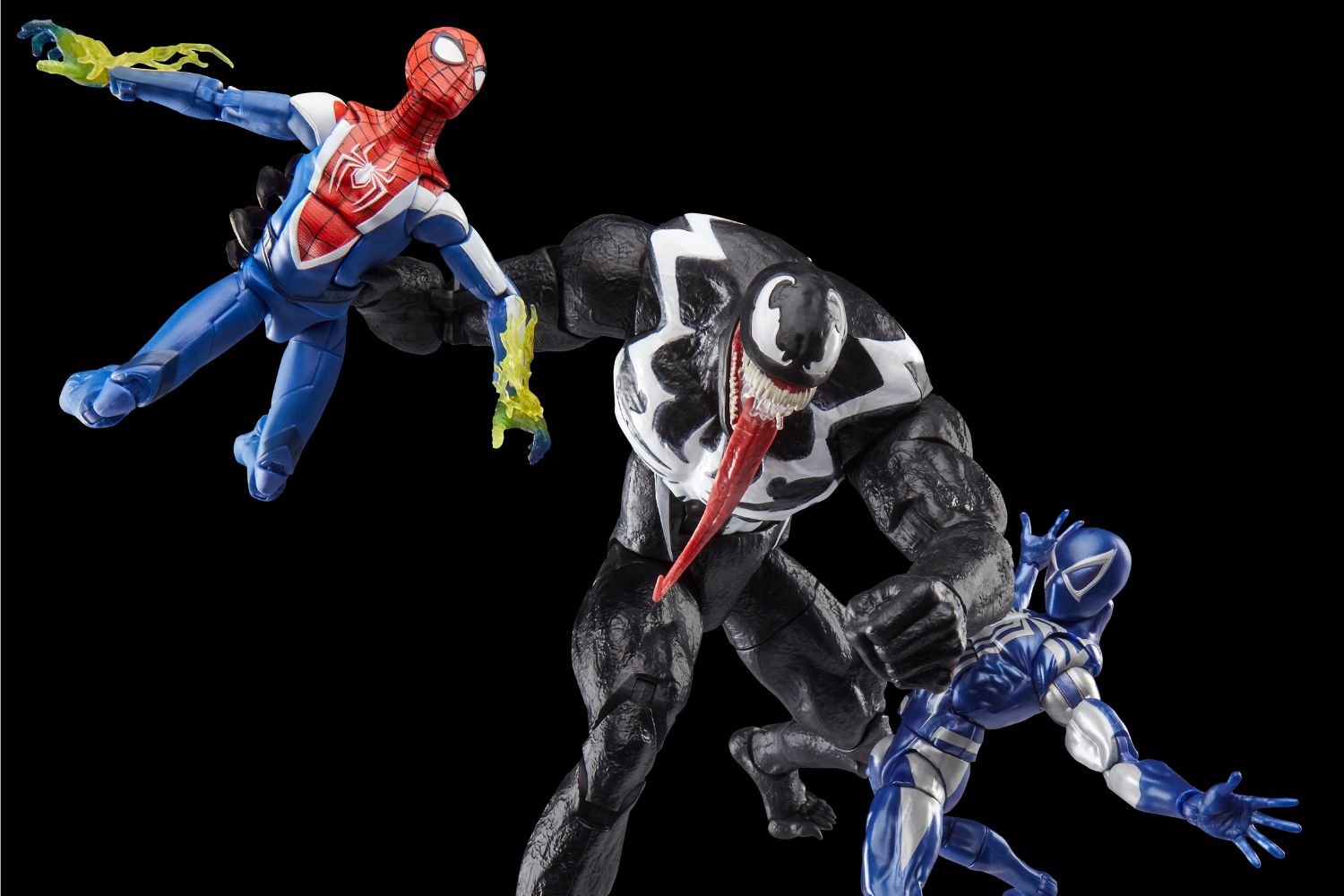 Spider-Man, Marvel, action figures, Marvel Legends, Venom, Peter Parker, Miles Morales, Kingpin, Spirit Spider, Black Cat, X-Force