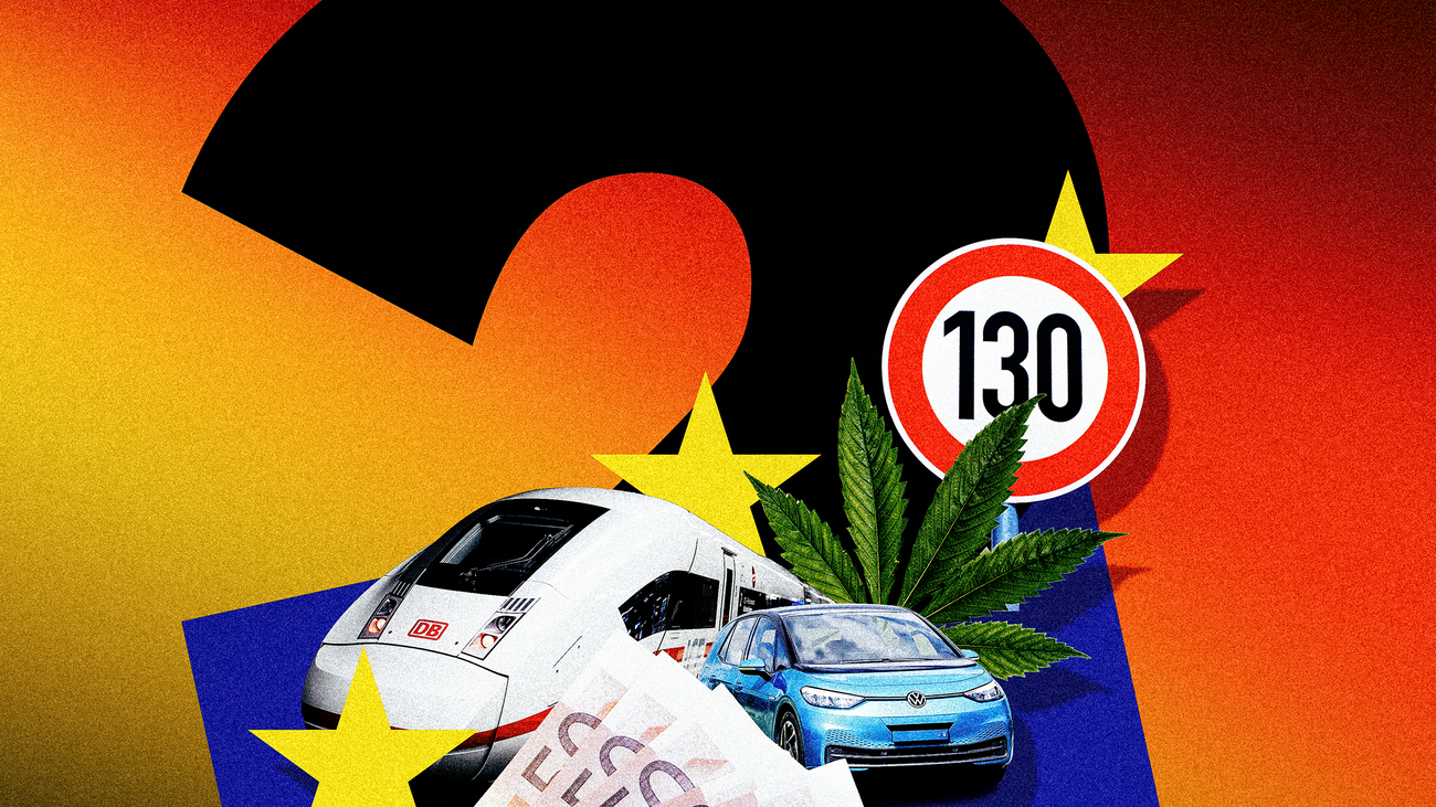 German elections, party programs, CDU, SPD, migration policy, auto industry, self-determination law, cannabis legalization