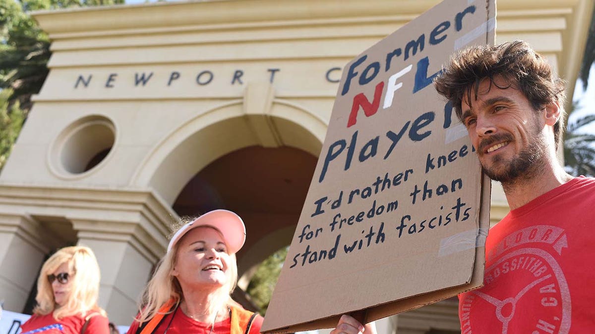 Chris Kluwe, NFL, Huntington Beach City Council, MAGA plaque, civil disobedience, Donald Trump, Make America Great Again, Nazi movement, democratic elected officials, Navy SEAL, bin Laden, Redskins, Gracey Van Der Mark