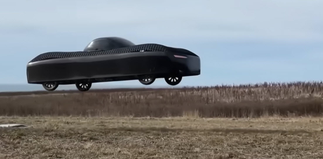 Flying Car, Alef Aeronautics, Electric Vertical Take-off and Landing (eVTOL), Urban Air Mobility, Traffic Congestion, Transportation Innovation, Science Fiction, The Jetsons