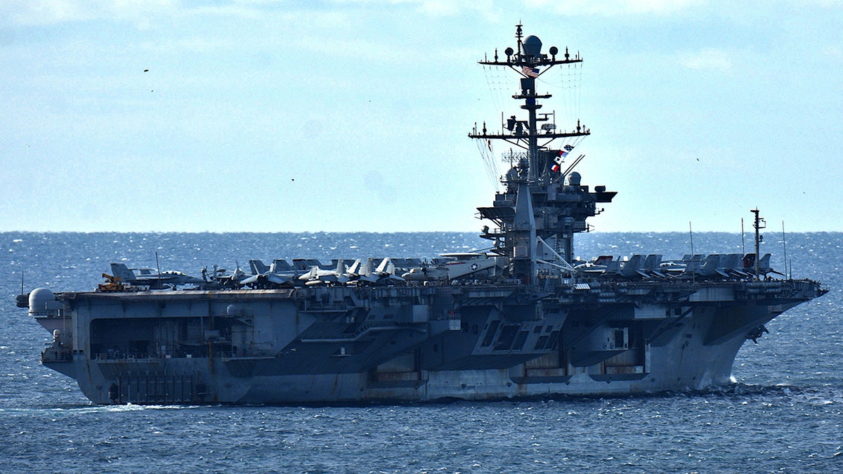 USS Harry S. Truman, US Navy, Aircraft Carrier Collision, Mediterranean Sea, Suez Canal, Capt. Dave Snowden, Naval Air Forces Atlantic, Besiktas-M, ISIS, F-18s, Red Sea, Port Said, Rear Adm. Sean Bailey, Carrier Strike Group 8, Capt. Christopher Hill, USS Dwight D. Eisenhower, Non-Combat Military Aviation Accidents