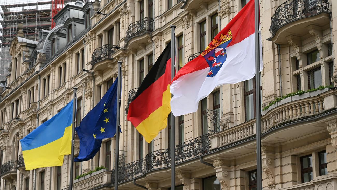 Ukraine refugee crisis, Hessen, Germany, humanitarian aid, war, conflict, education, employment, integration