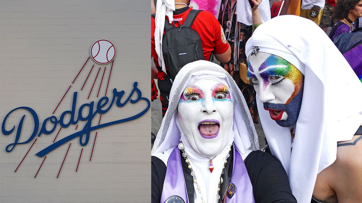 Sisterhood of Perpetual Indulgence, Trevor Williams, Los Angeles Dodgers, Pride Night, anti-Catholic, LGBTQ+, Bishop Robert Barron, San Diego, prayer, Monica Margaret, Sacred Heart, Wilhelmina