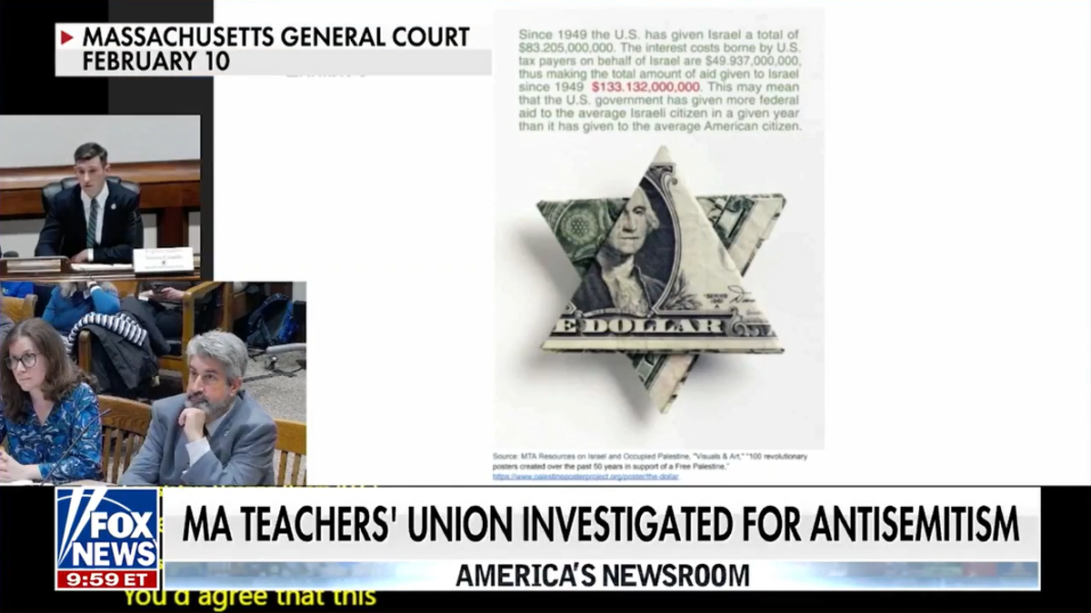 antisemitism, Massachusetts Teachers Association, MTA, Israel, Jewish, anti-Israel, school