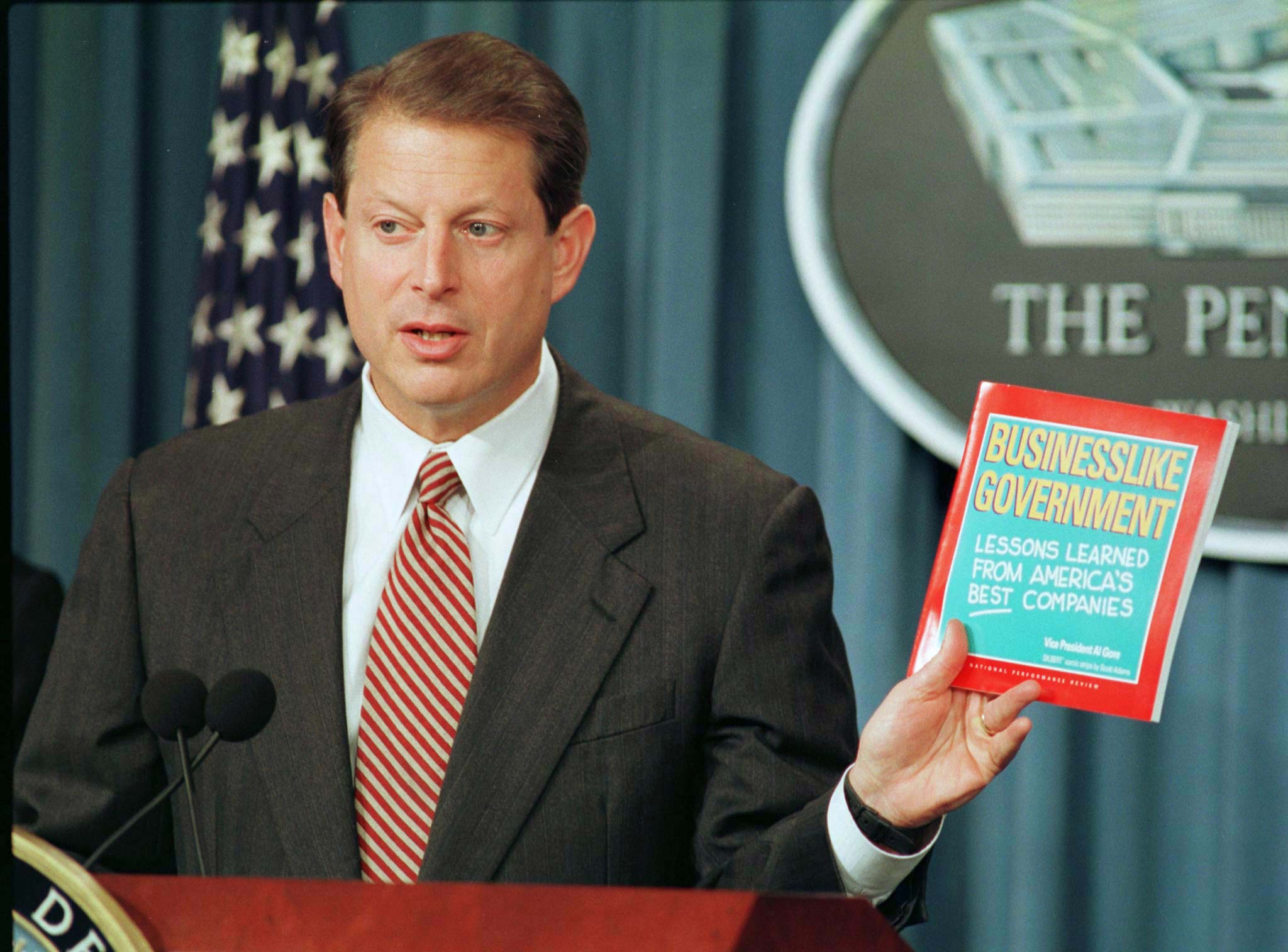 federal government, Bill Clinton, Donald Trump, Elon Musk, job cuts, Elaine Kamarck, National Performance Review, Department of Government Efficiency, DOGE, avian bird flu, Social Security, Medicare, Department of Defense, interest payments on the national debt, White House Press Secretary Karoline Leavitt, Department of Veterans Affairs, U.S. Forest Service, CDC, Department of Interior, Department of Energy