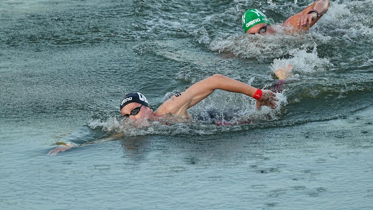 Florian Wellbrock, Open Water Swimming, World Cup, Soma Bay, Egypt, 10 Kilometer, Paris Olympics, Tokyo Olympics, Oliver Klemet, Kristof Rasovsky