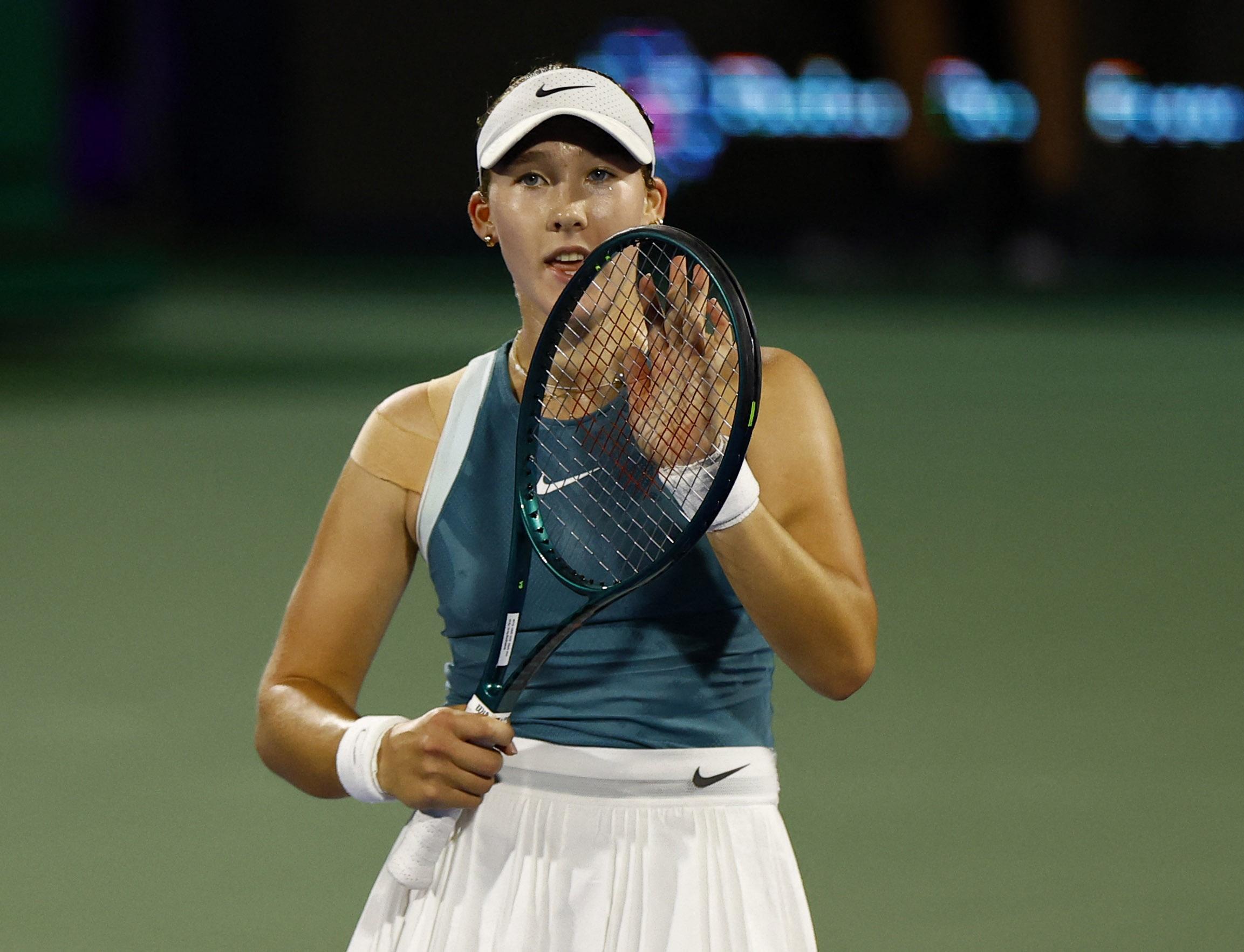 Mirra Andreeva, WTA 1000, Dubai Tennis Championships, Youngest WTA 1000 finalist, Russian tennis, Women's tennis