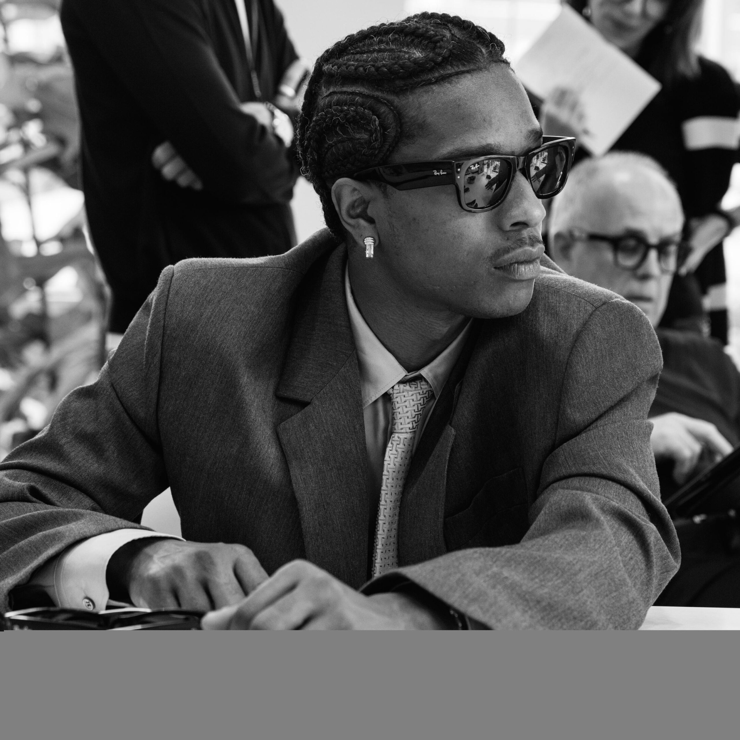 A$AP Rocky, Rihanna, Ray Ban, Fashion, Creative Director, Fashion Icon, Style, Sunglasses, Wayfarer, Accessories, AWGE